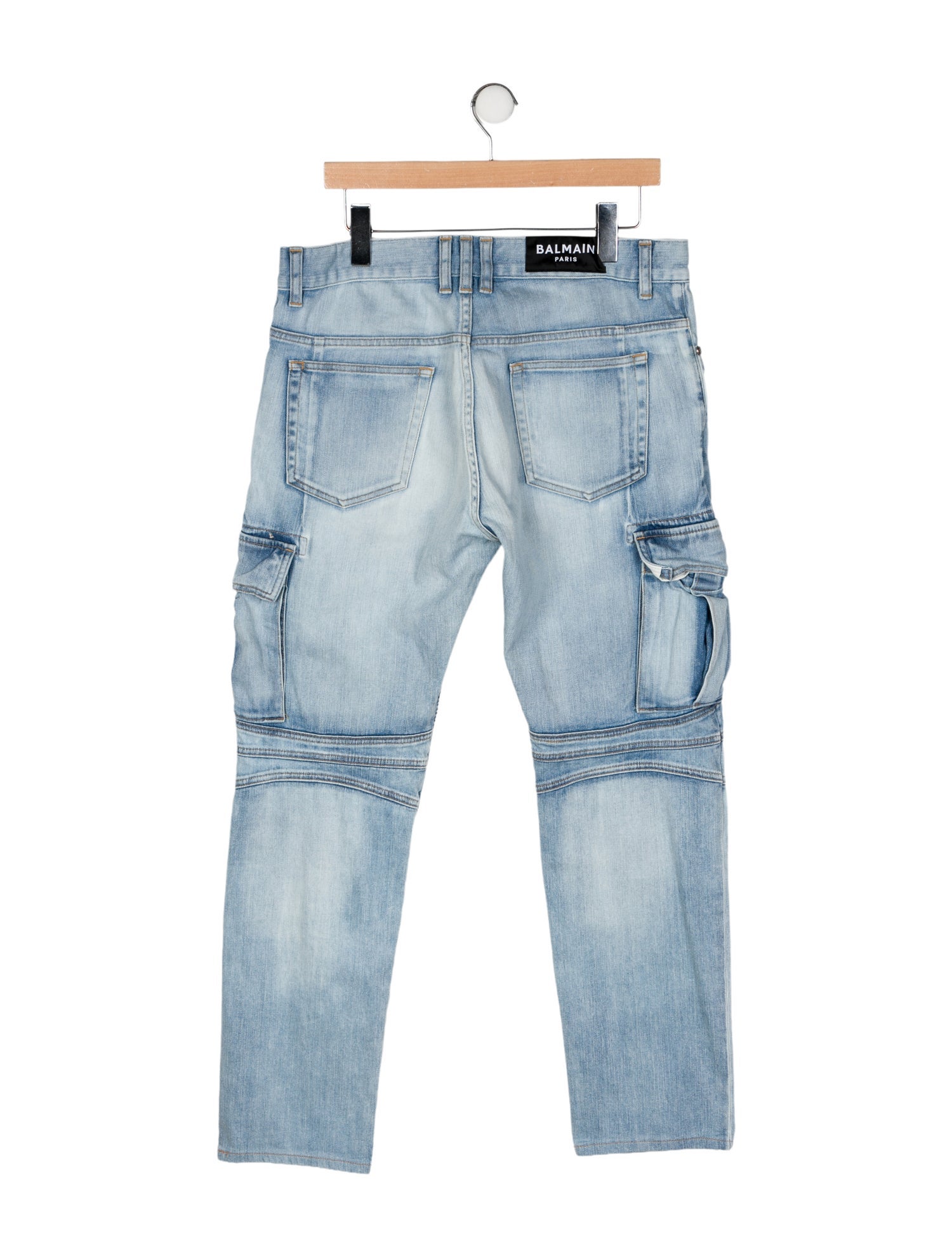 Balmain Moto Jeans