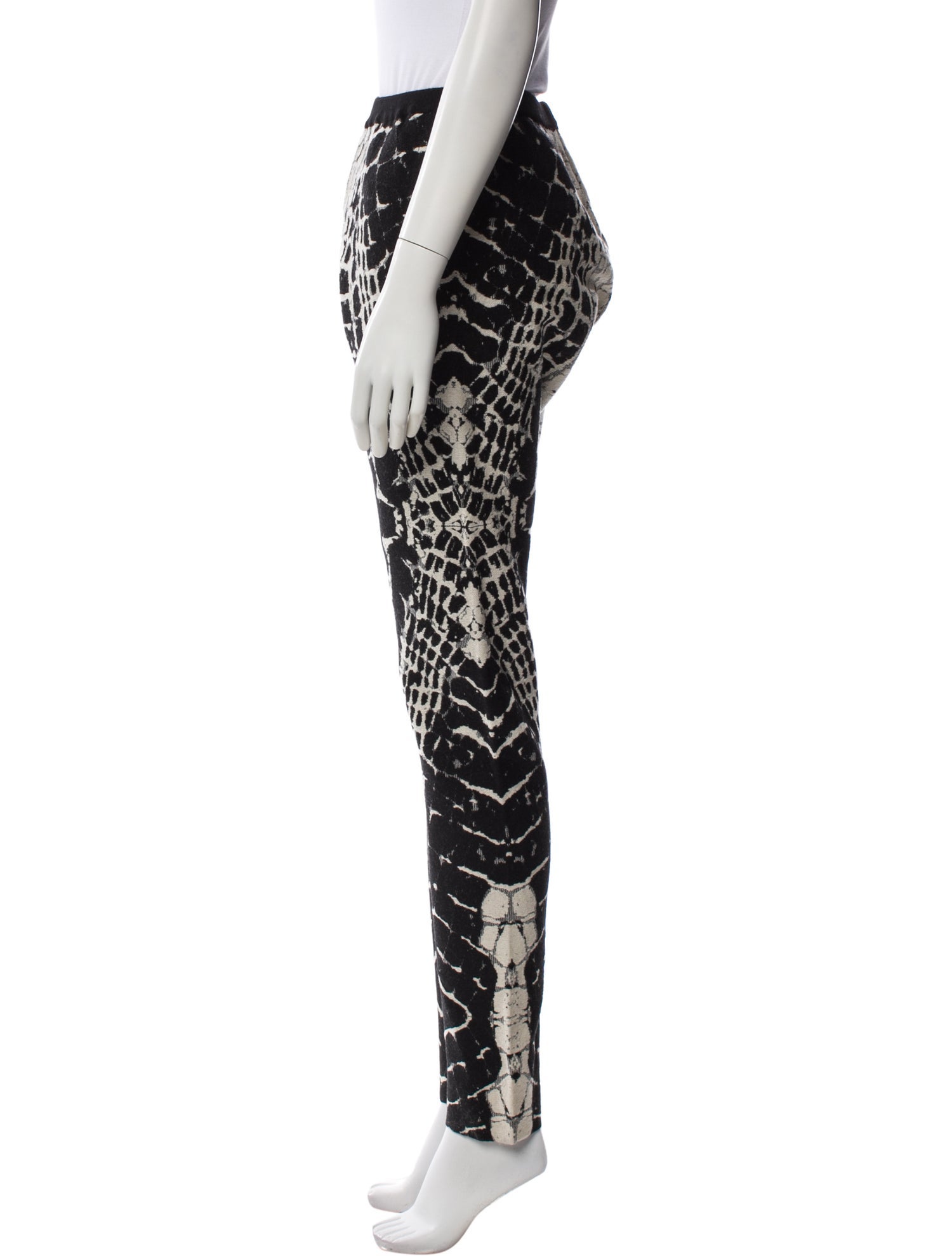 Balmain Wool Straight Leg Pants