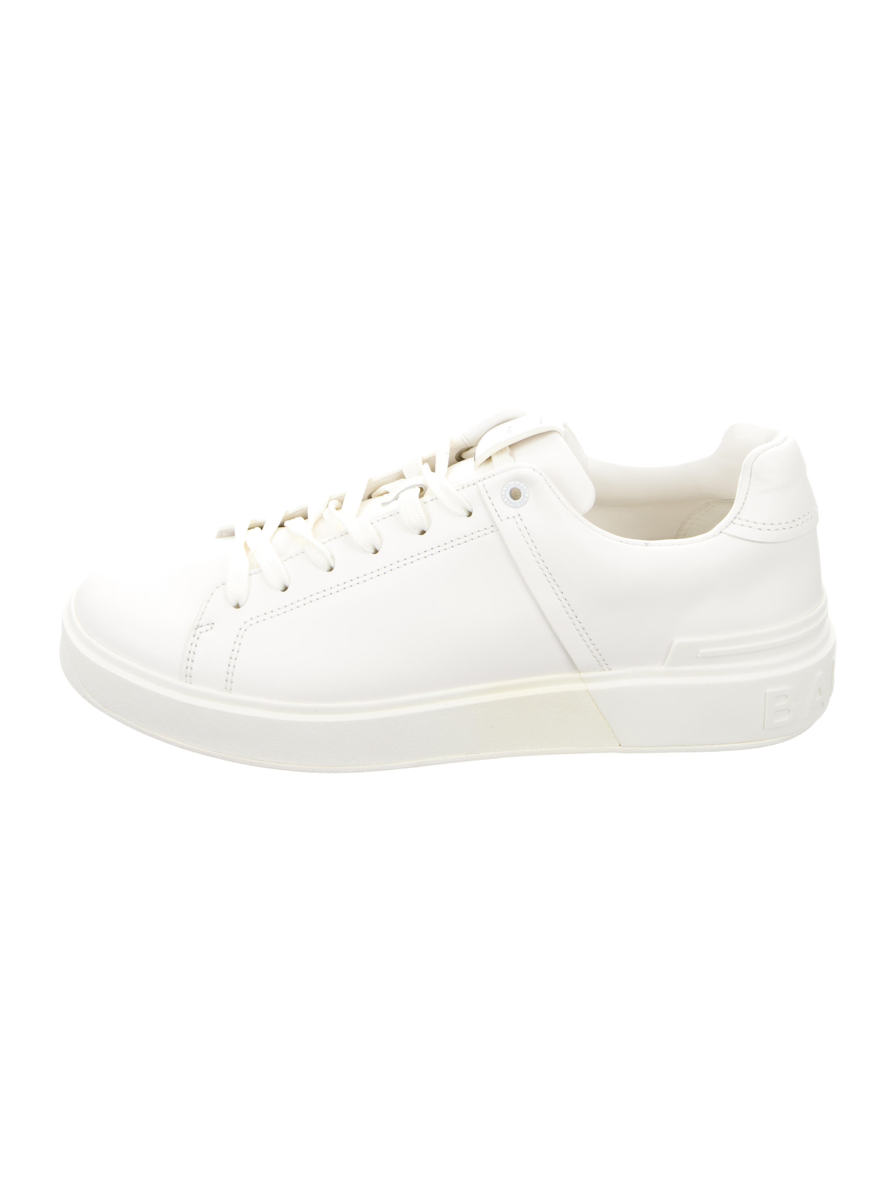 Balmain Leather Sneakers
