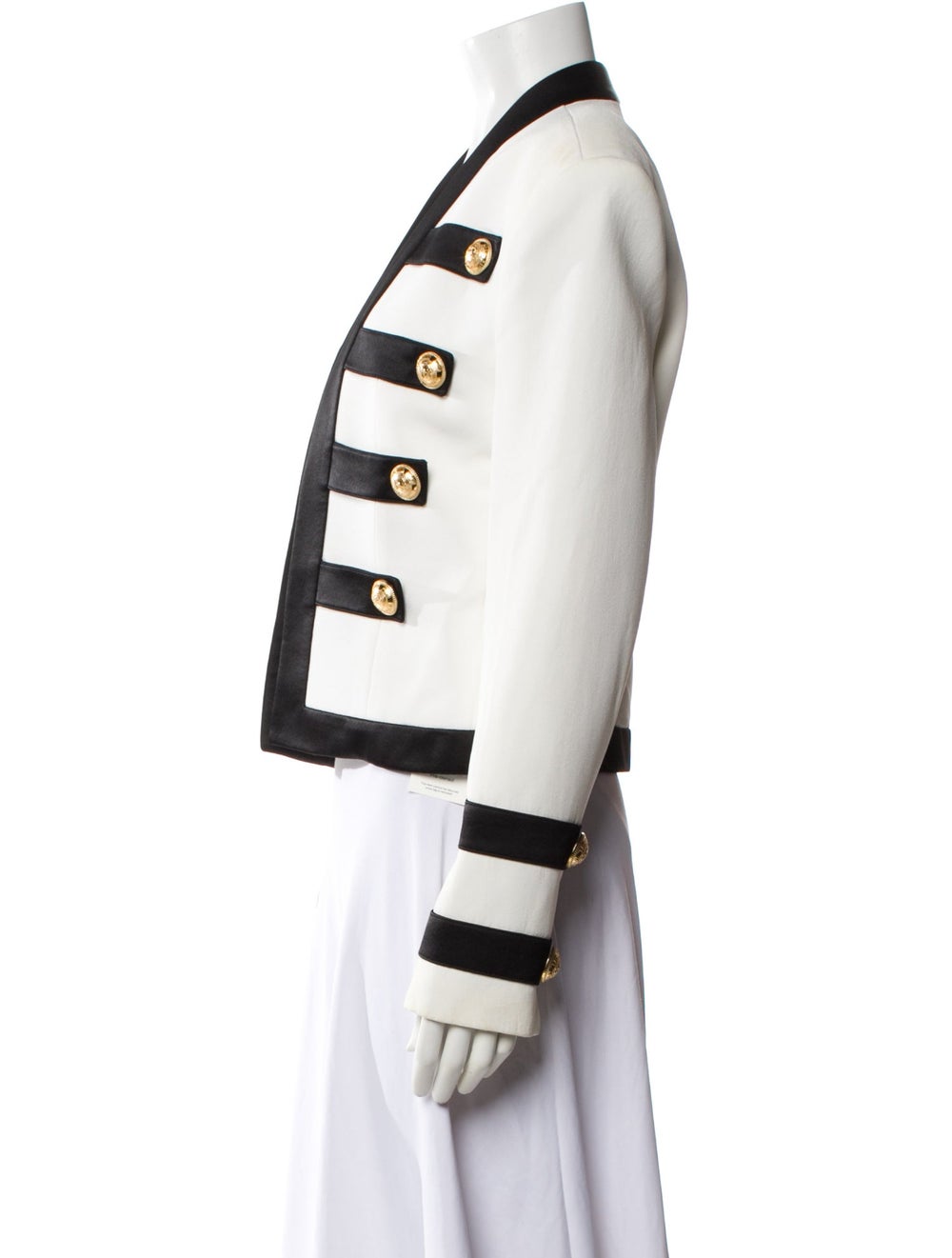 Balmain Colorblock Pattern Blazer - image 2