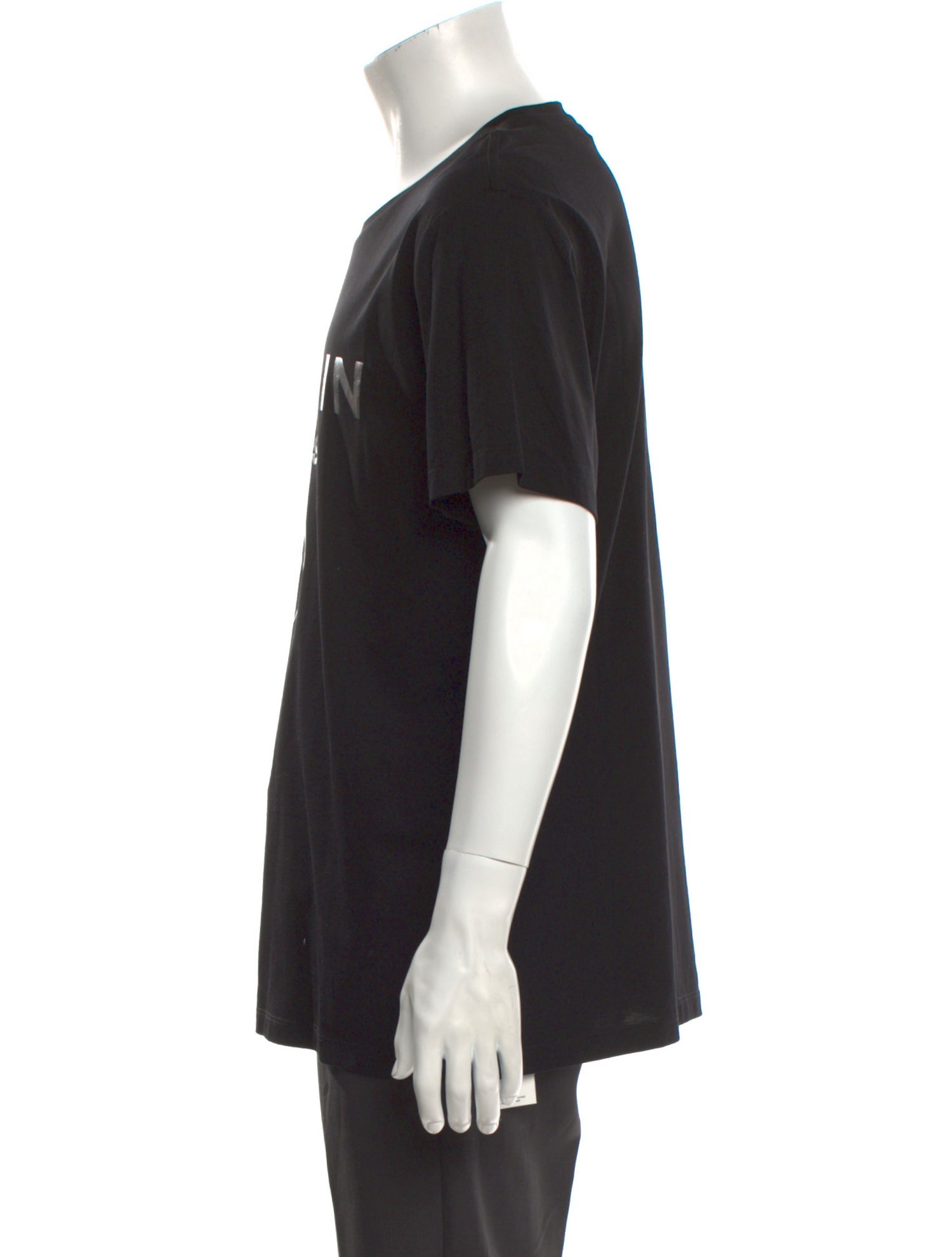 Balmain Graphic Print Crew Neck T-Shirt w/ Tags