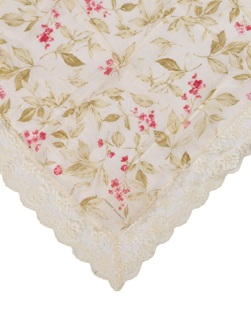 Pierre Balmain Floral Print Scarf