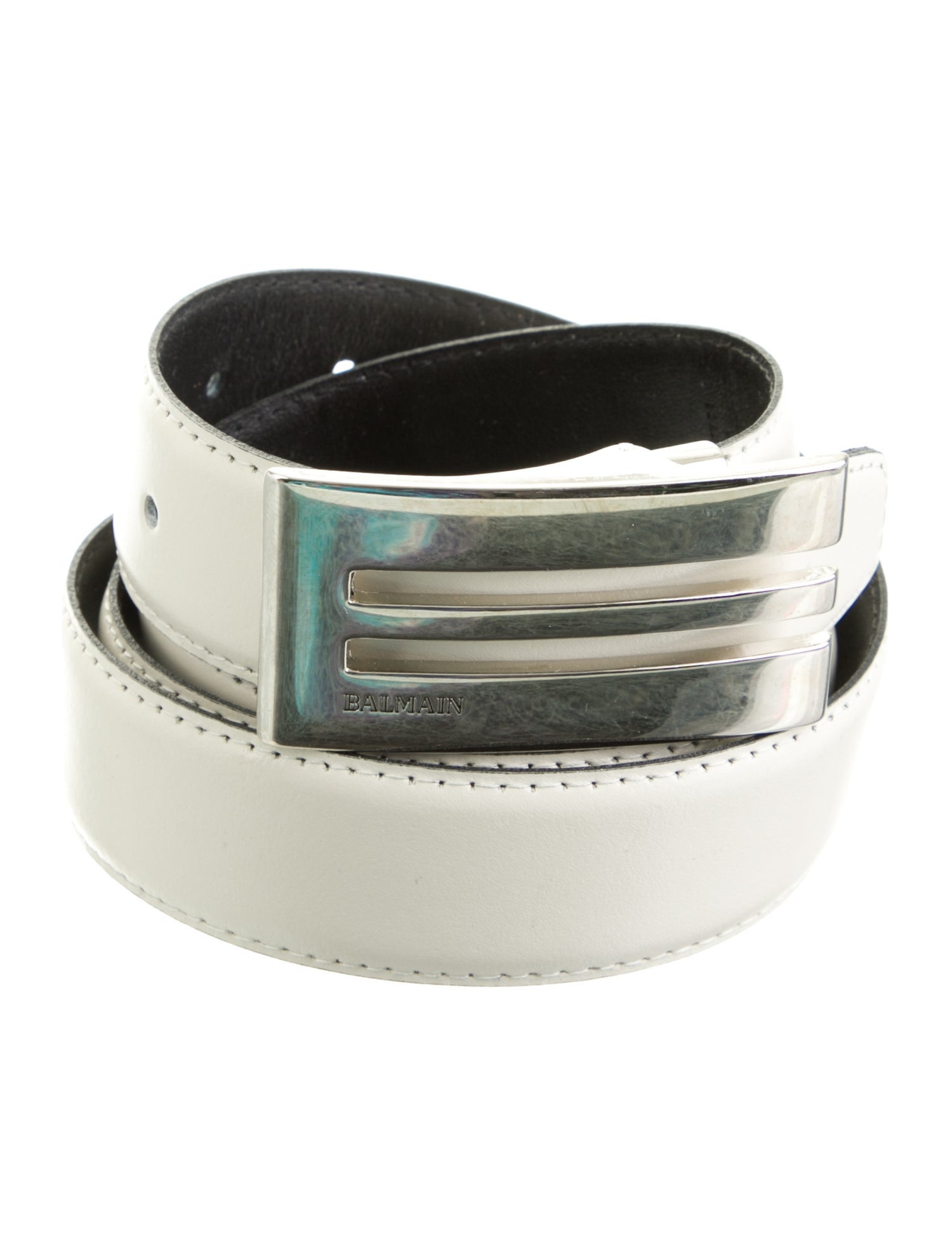Balmain Skinny Leather Belt Kit