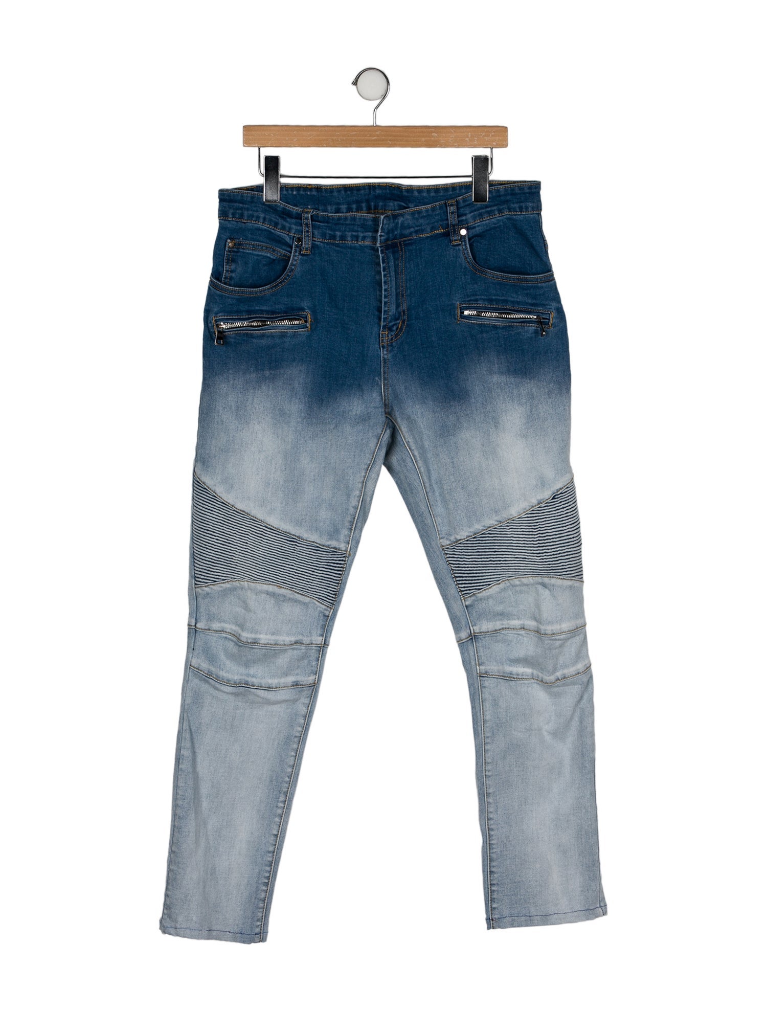 Balmain Moto Jeans
