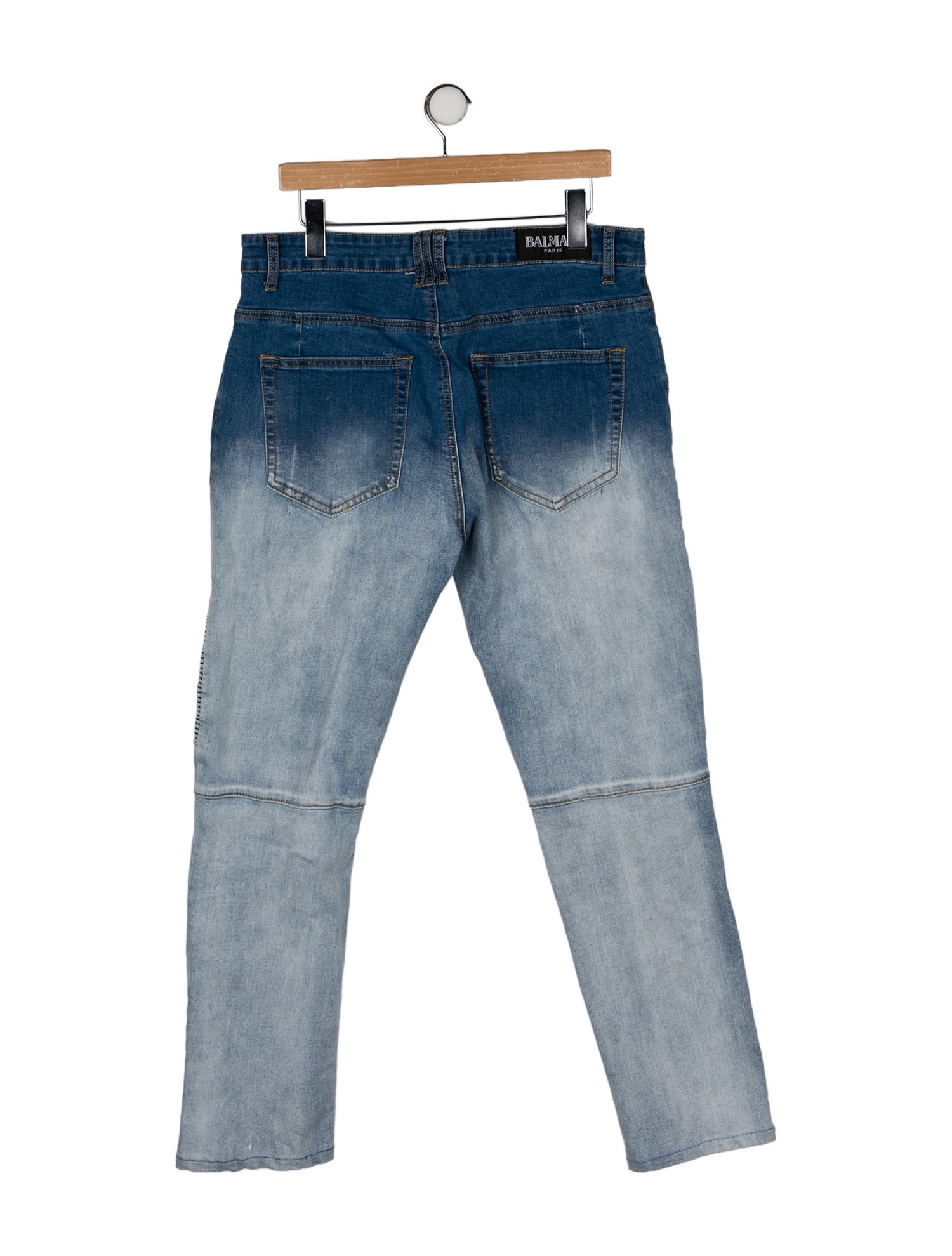 Balmain Moto Jeans