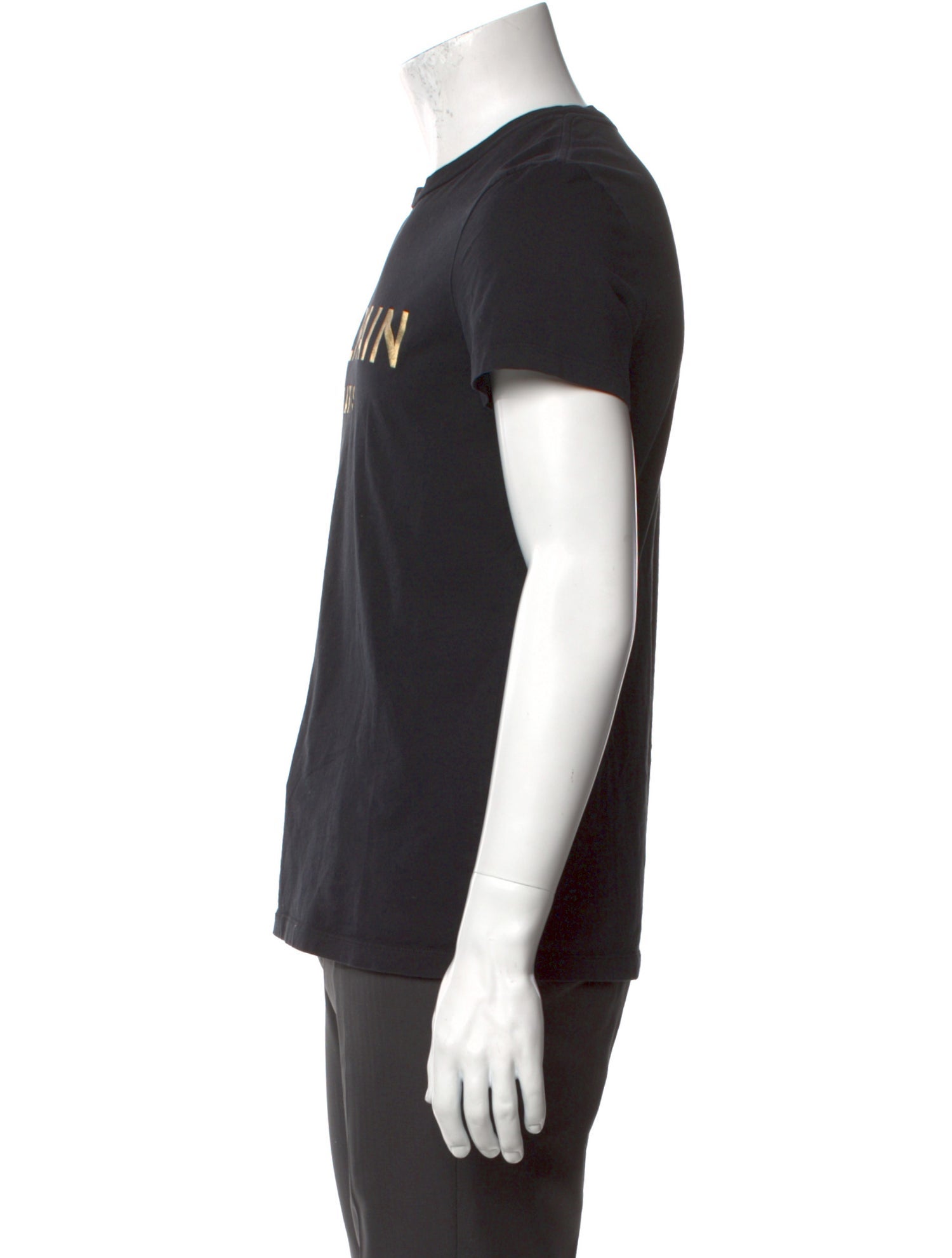 Balmain Graphic Print Crew Neck T-Shirt