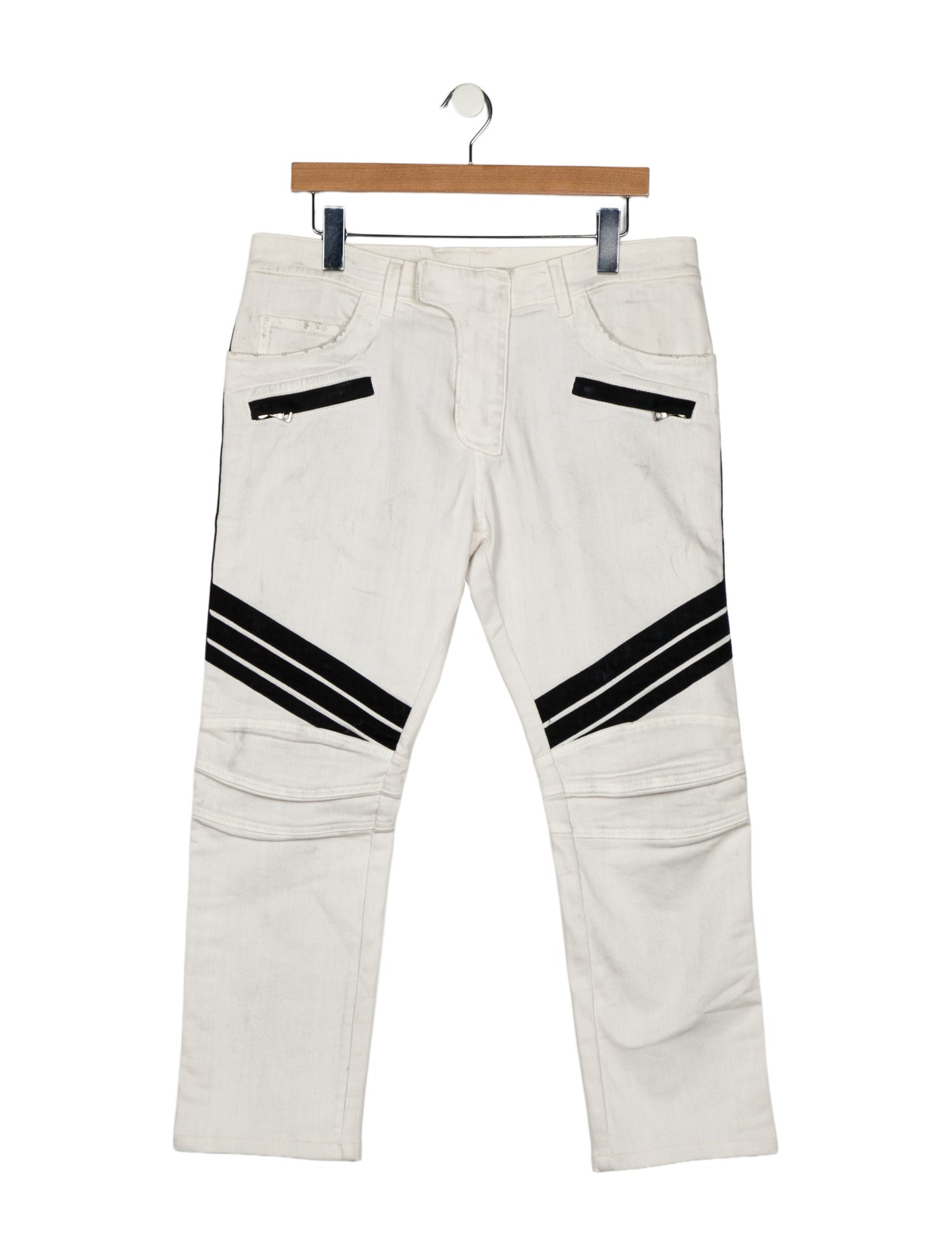 Balmain Moto Jeans
