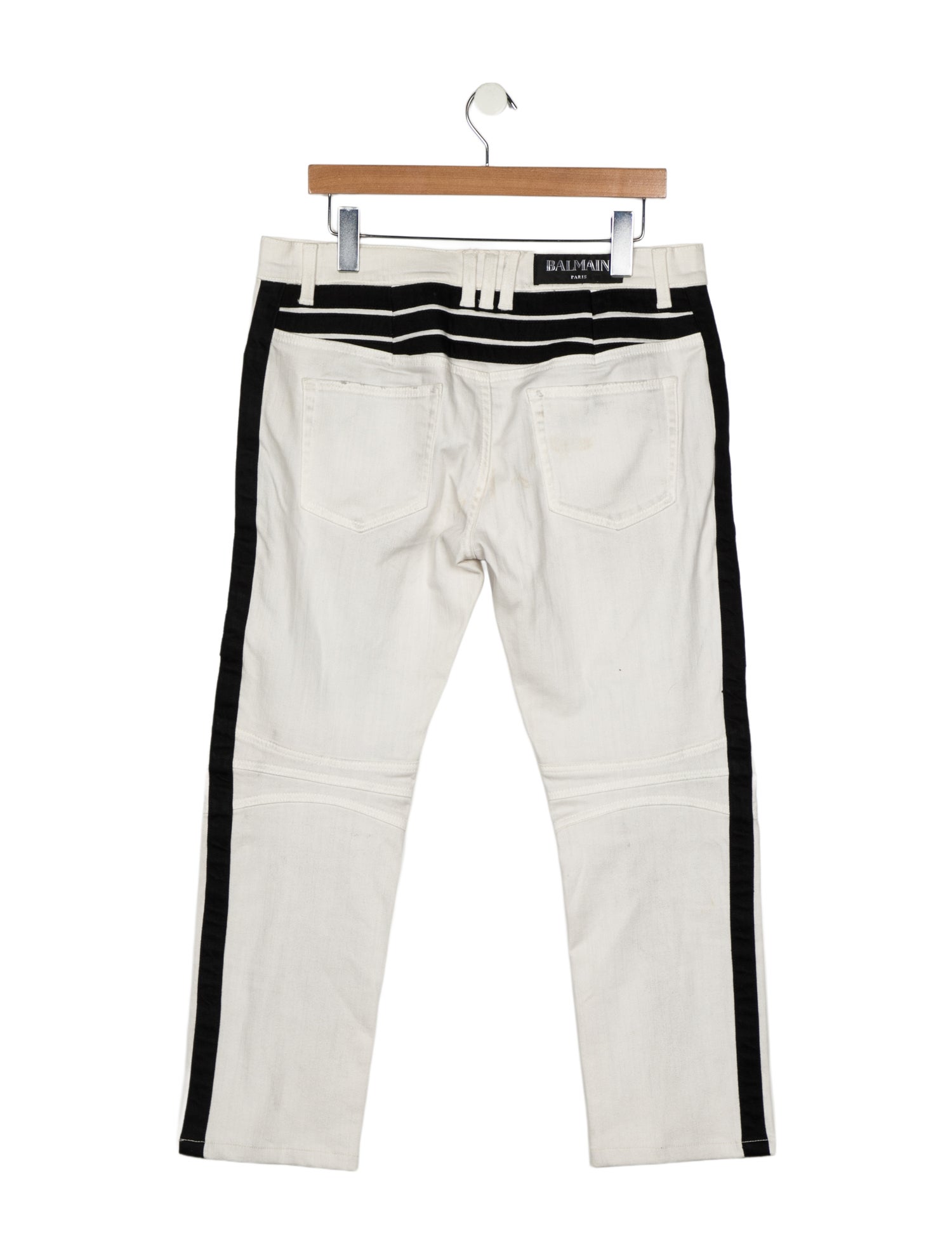 Balmain Moto Jeans