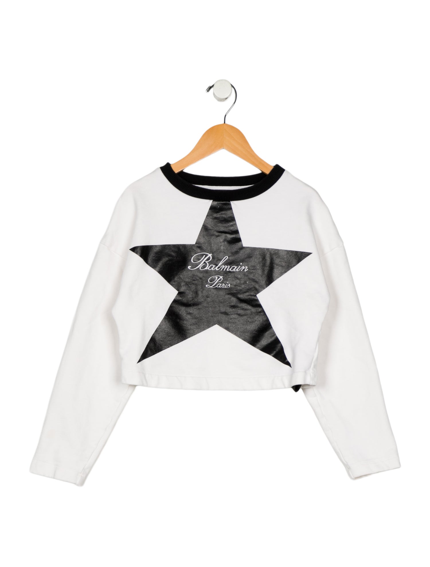 Balmain Girls' Printed Long-Sleeve Sweatshirt
