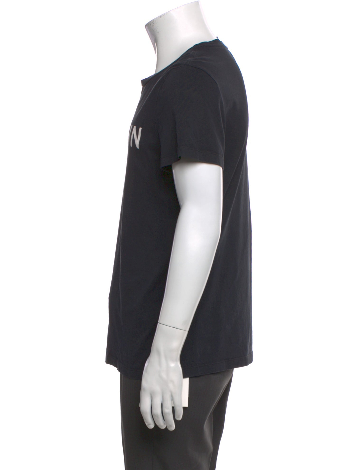 Balmain Graphic Print Crew Neck T-Shirt