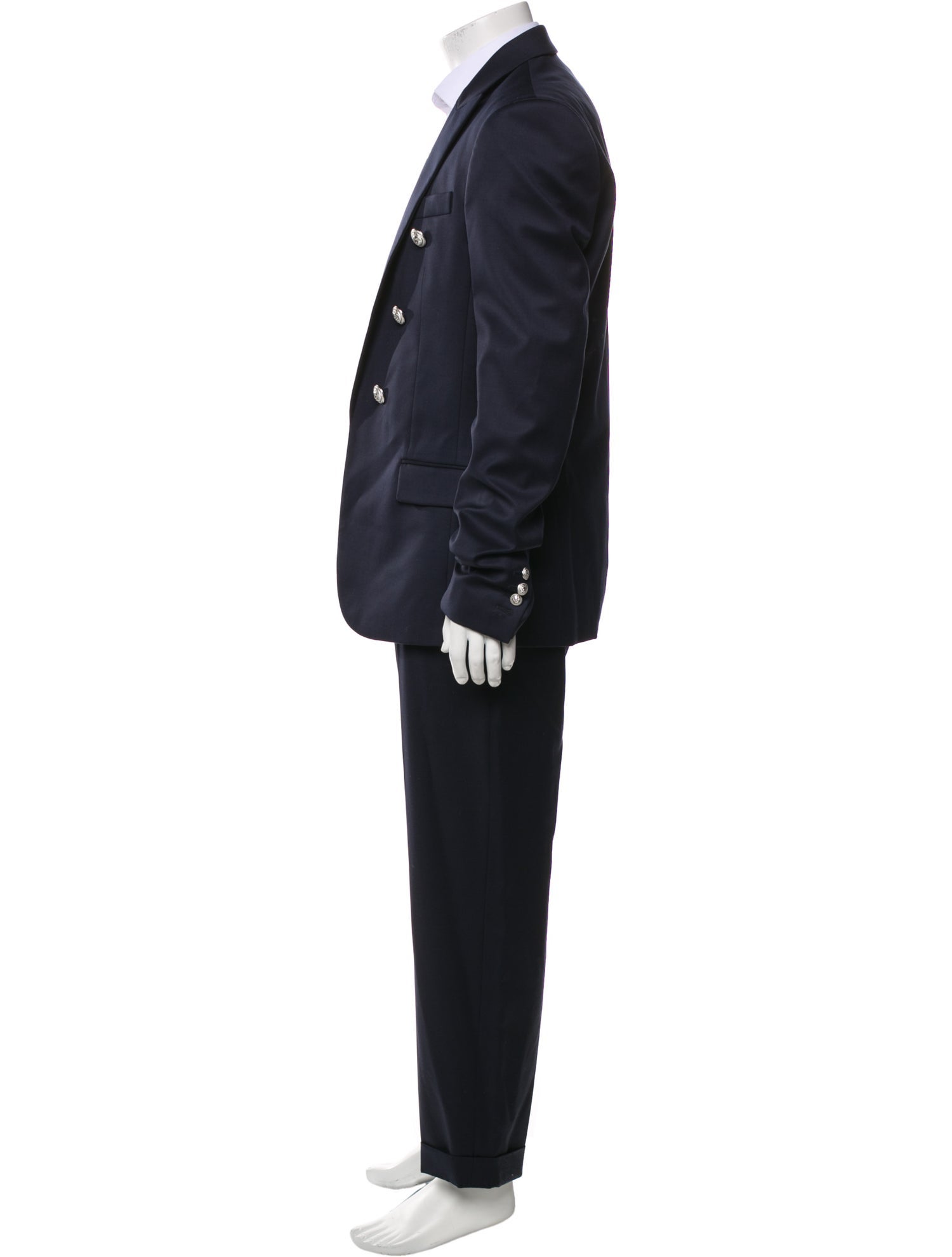 Balmain Wool Two-Piece Suit w/ Tags