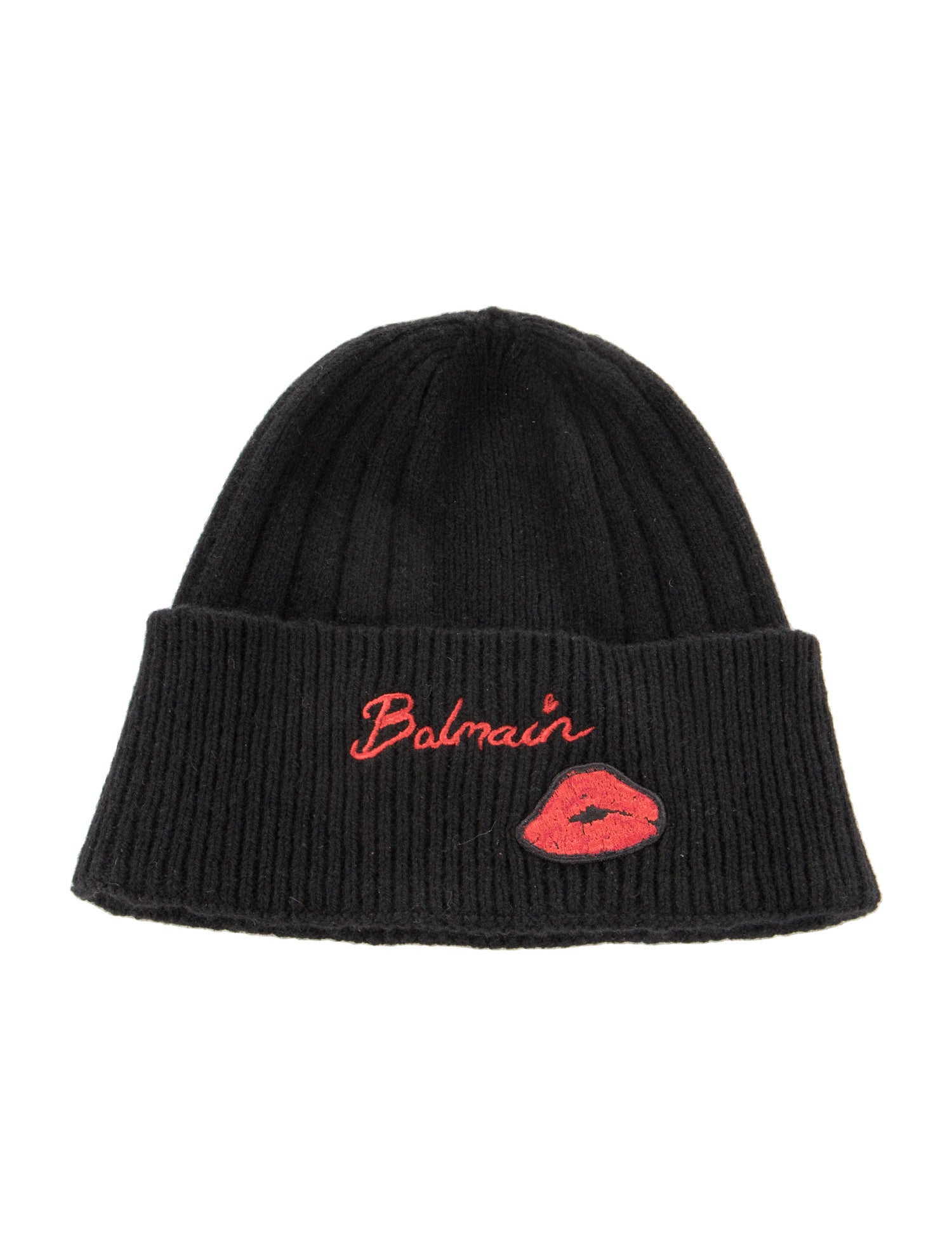 Balmain Wool Beanie Hat