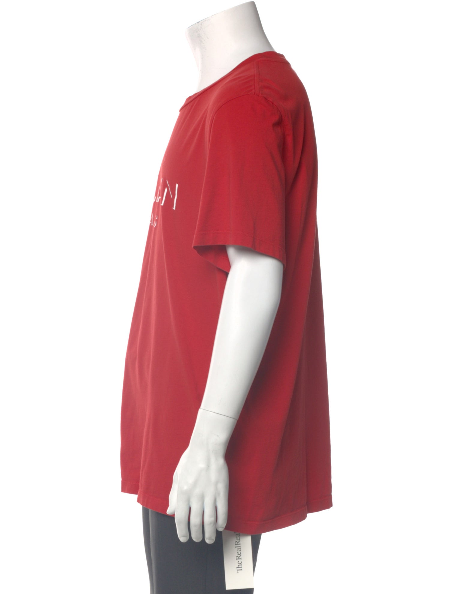 Balmain Graphic Print Crew Neck T-Shirt