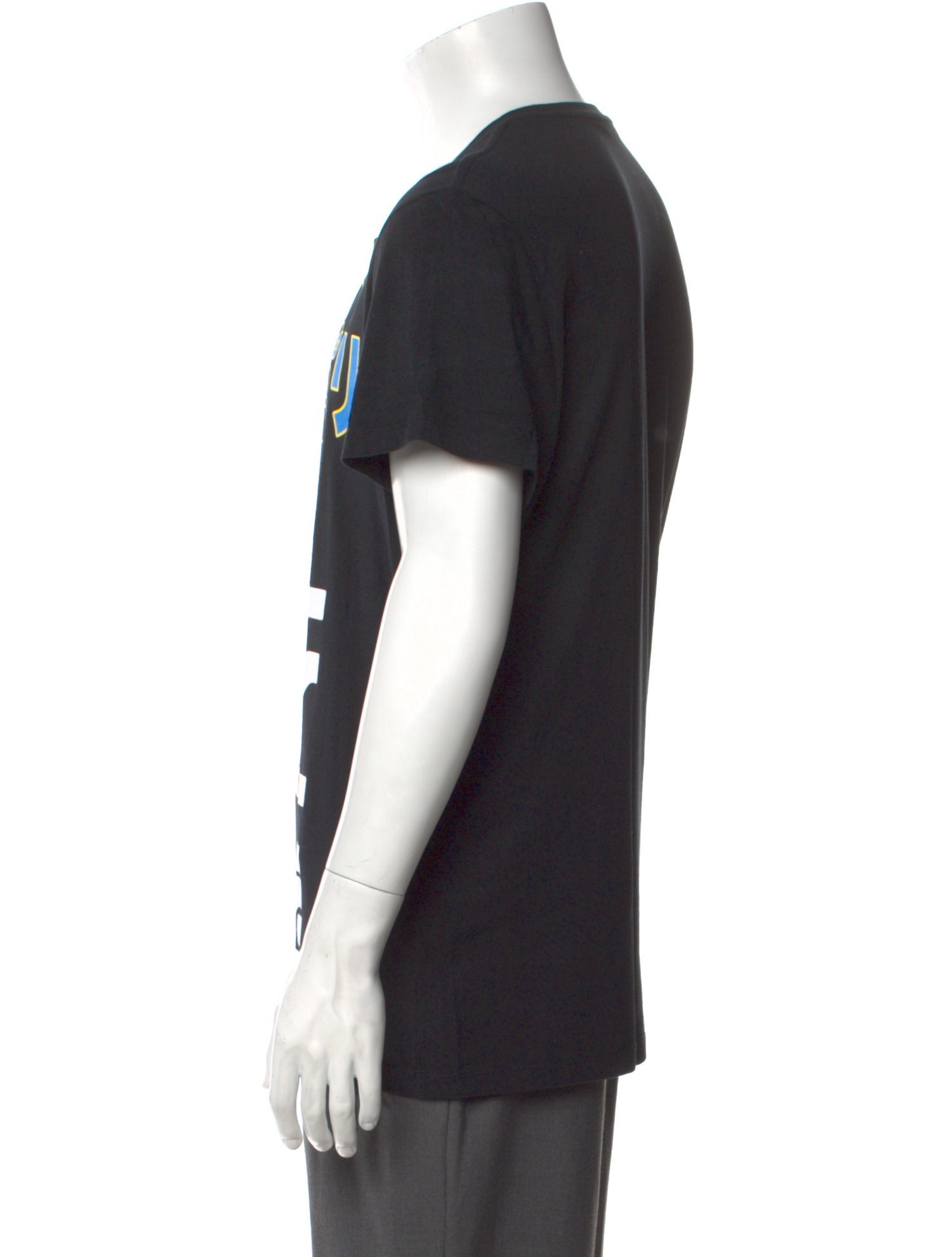 Balmain Graphic Print Crew Neck T-Shirt