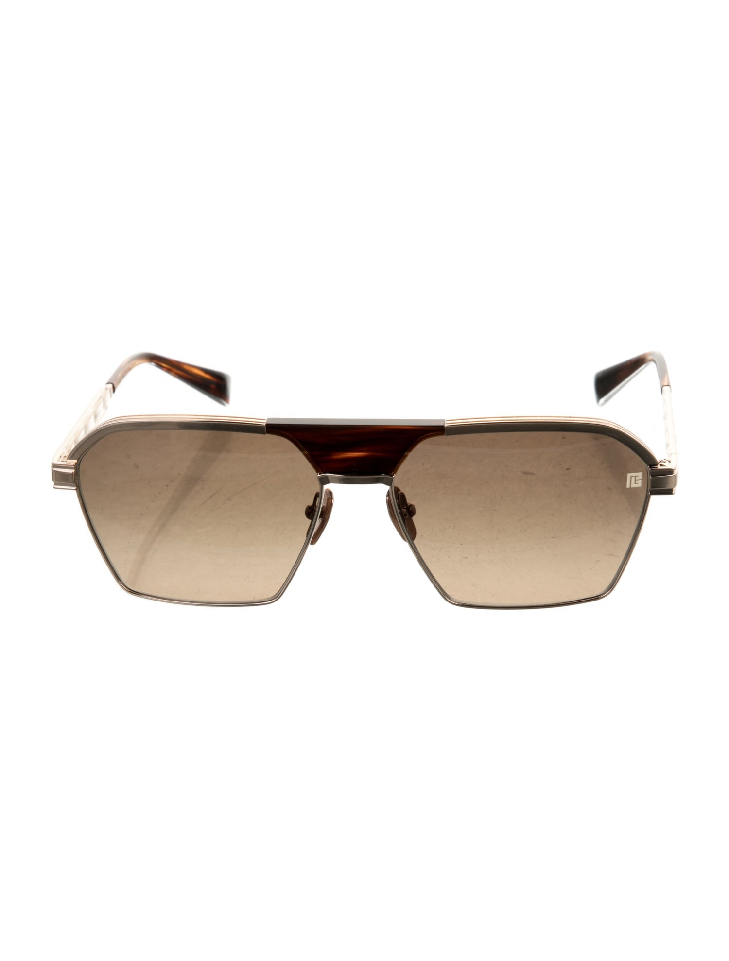 Balmain LV Boarding Square Sunglasses
