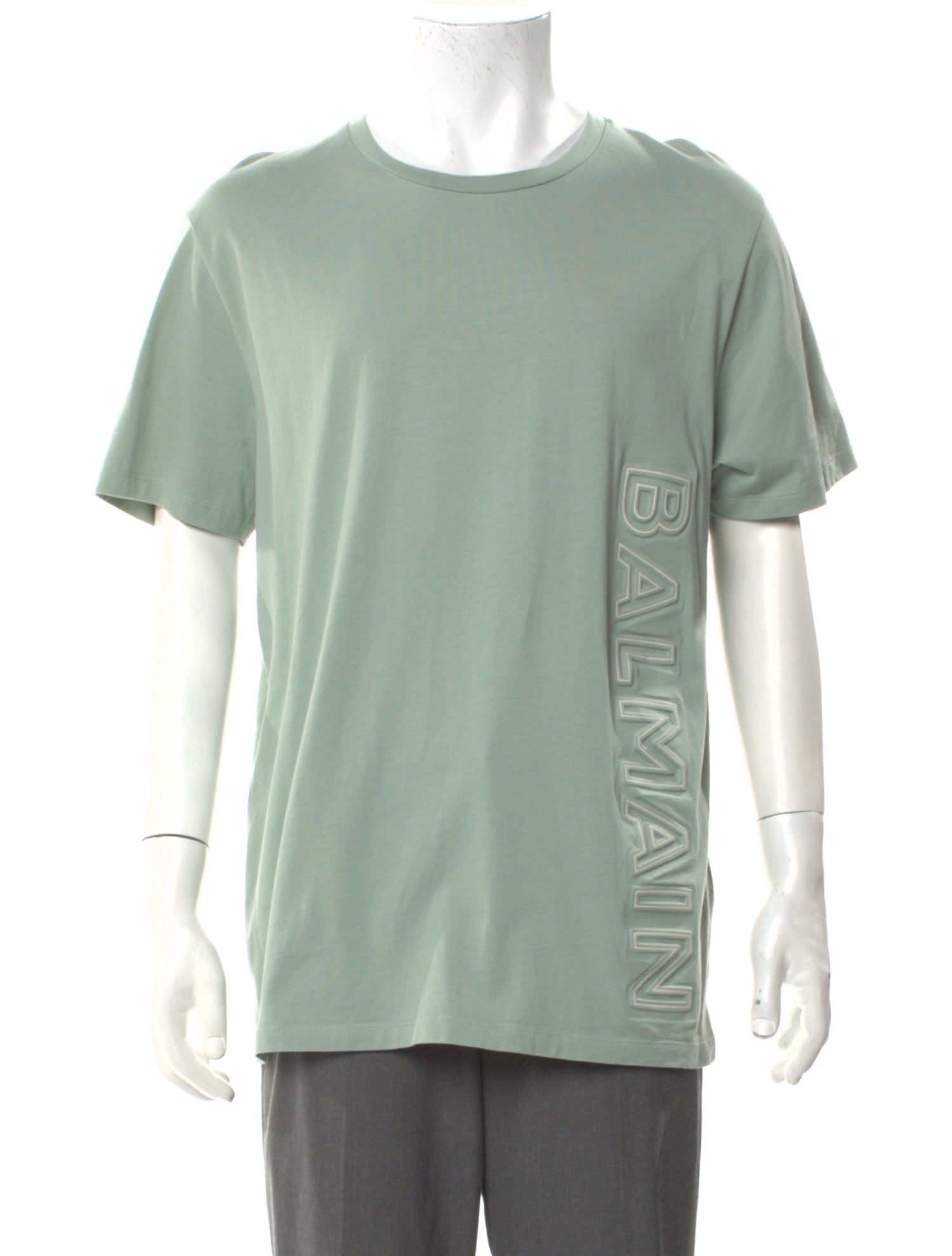 Balmain Crew Neck Short Sleeve T-Shirt