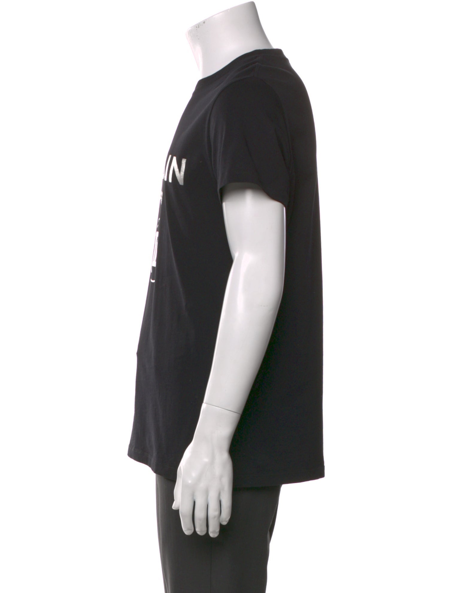 Balmain Graphic Print Crew Neck T-Shirt