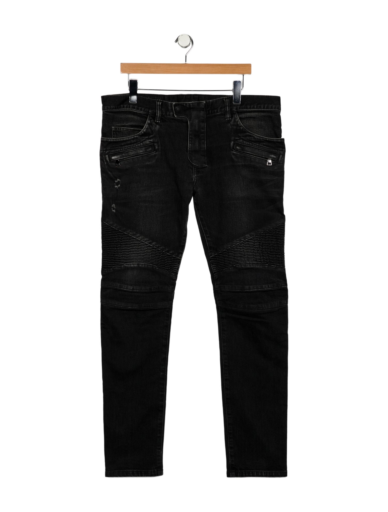 Balmain Moto Jeans