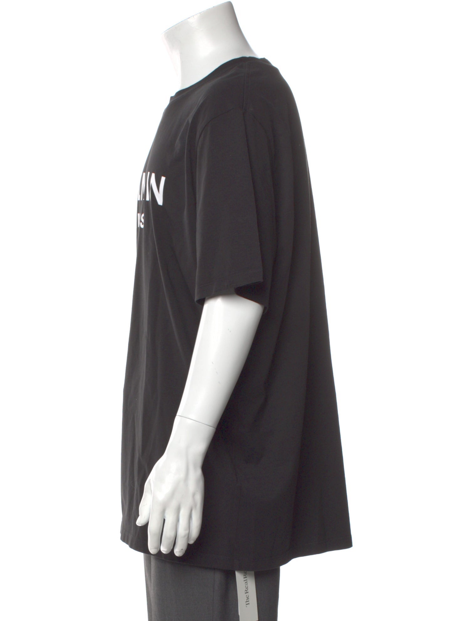 Balmain Signature Logo Graphic Print T-Shirt