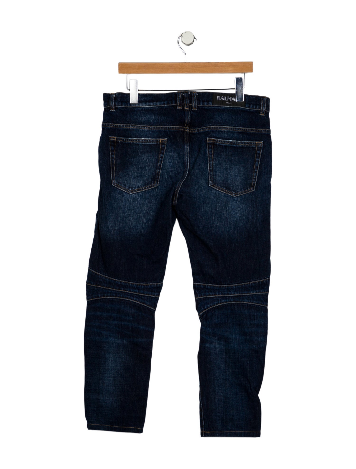 Balmain Moto Jeans