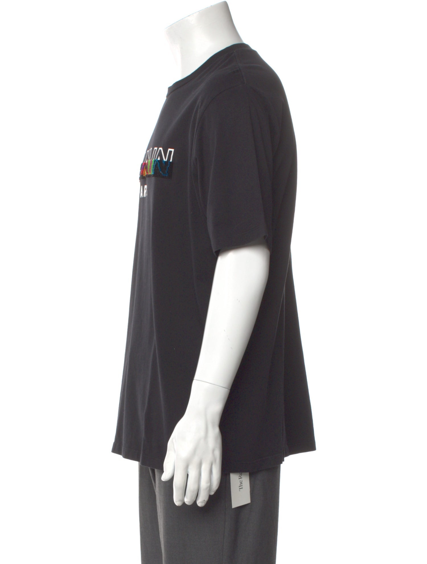 Balmain Graphic Print Crew Neck T-Shirt