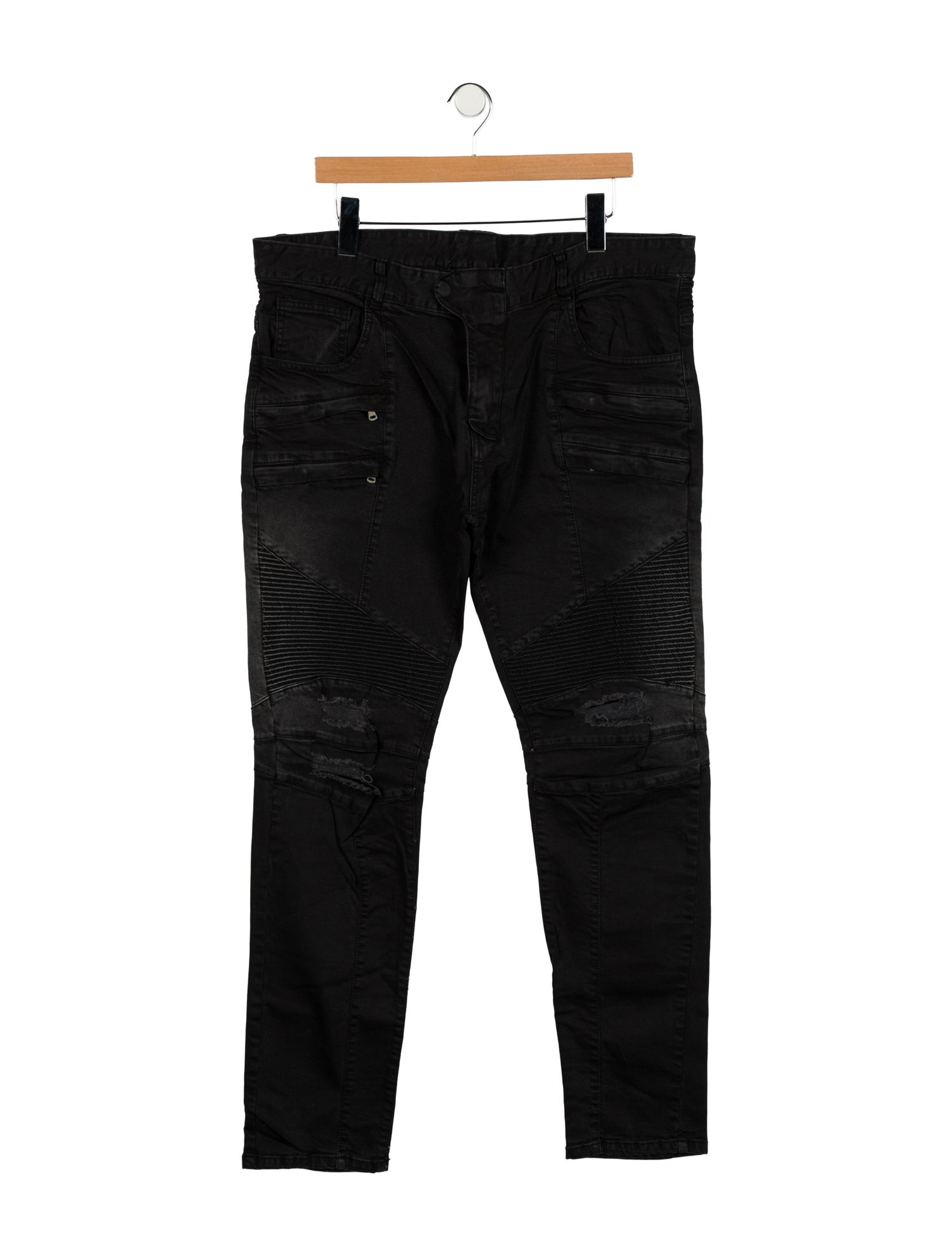 Balmain Moto Jeans