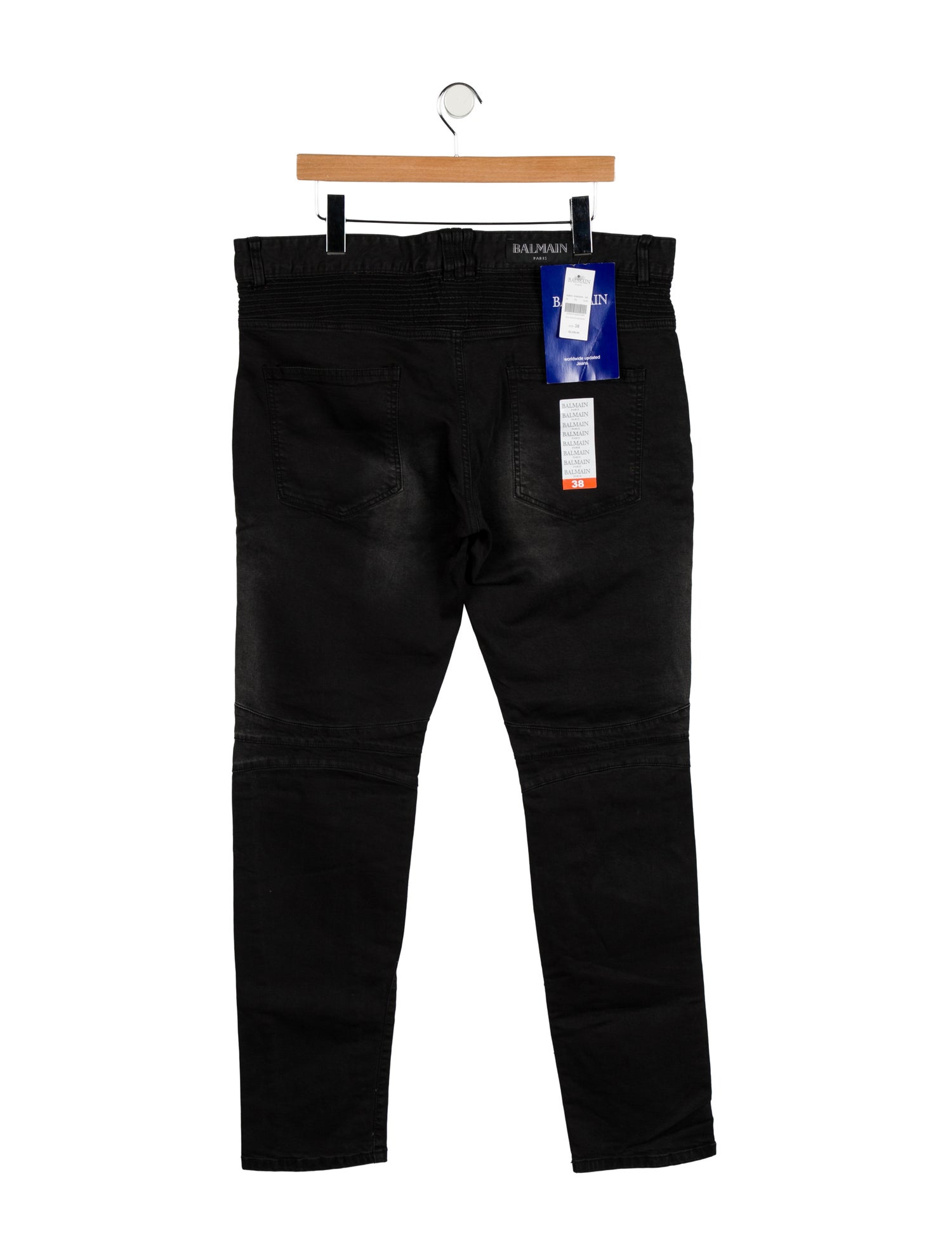 Balmain Moto Jeans