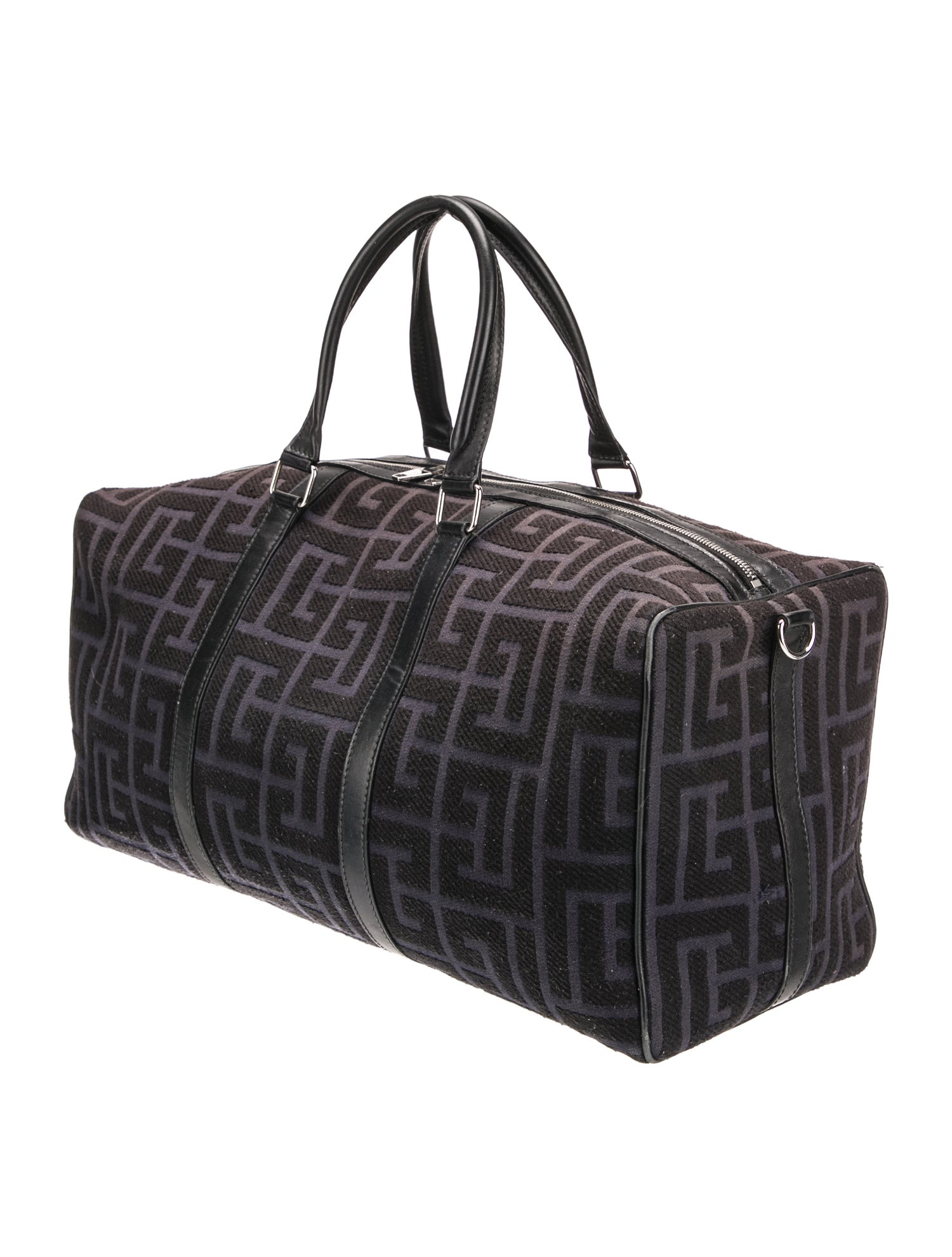 Balmain Canvas Weekender Bag