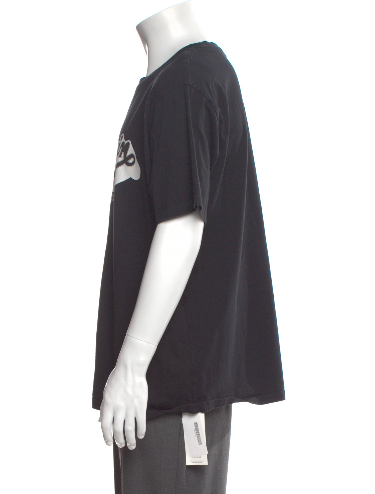 Balmain Graphic Print Crew Neck T-Shirt