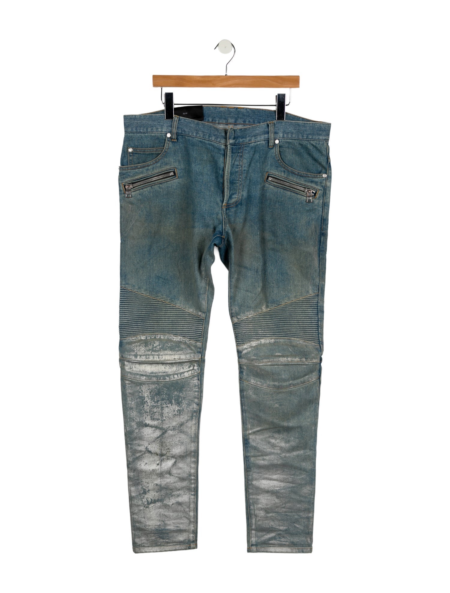 Balmain Moto Jeans