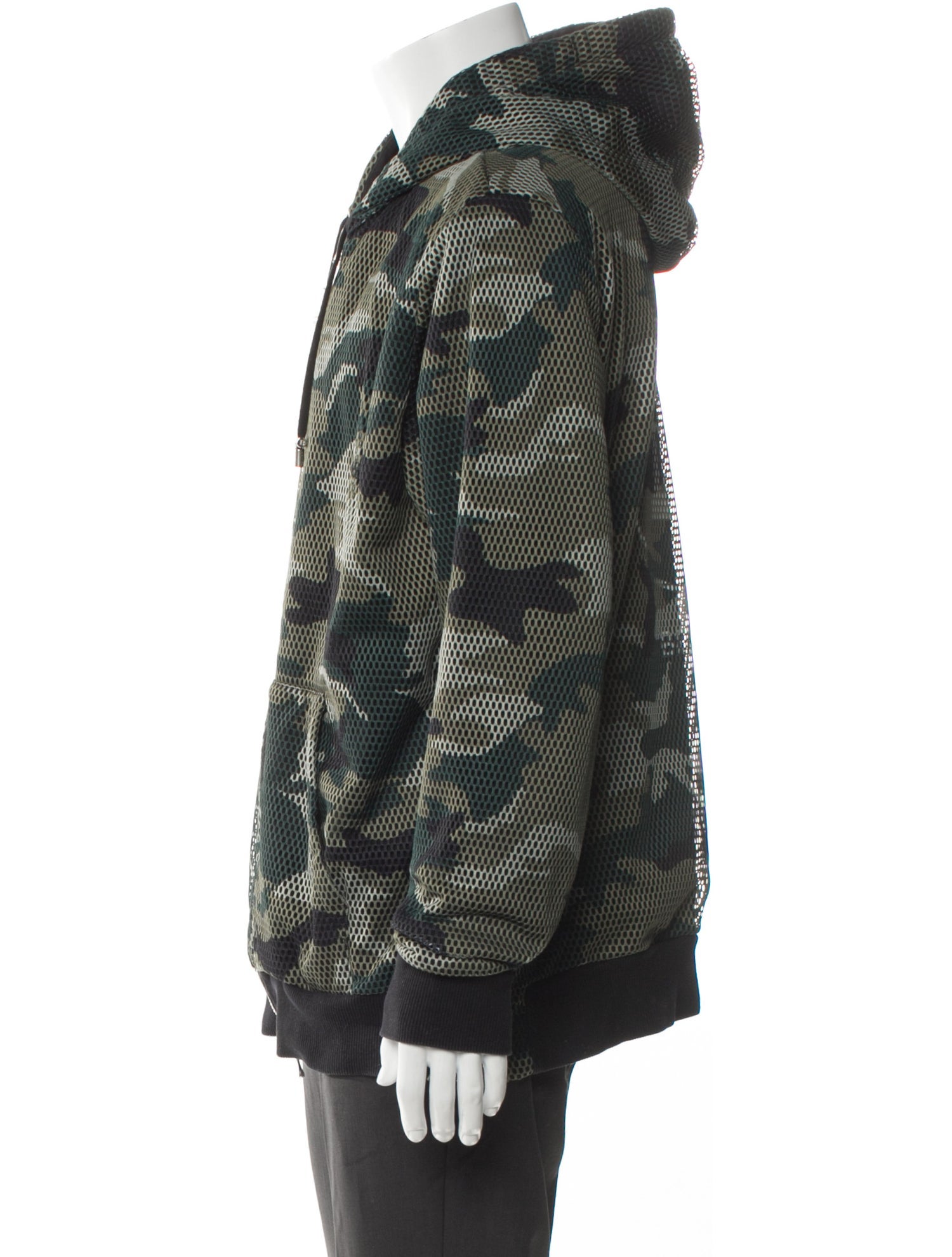 Balmain Camouflage Print Jacket