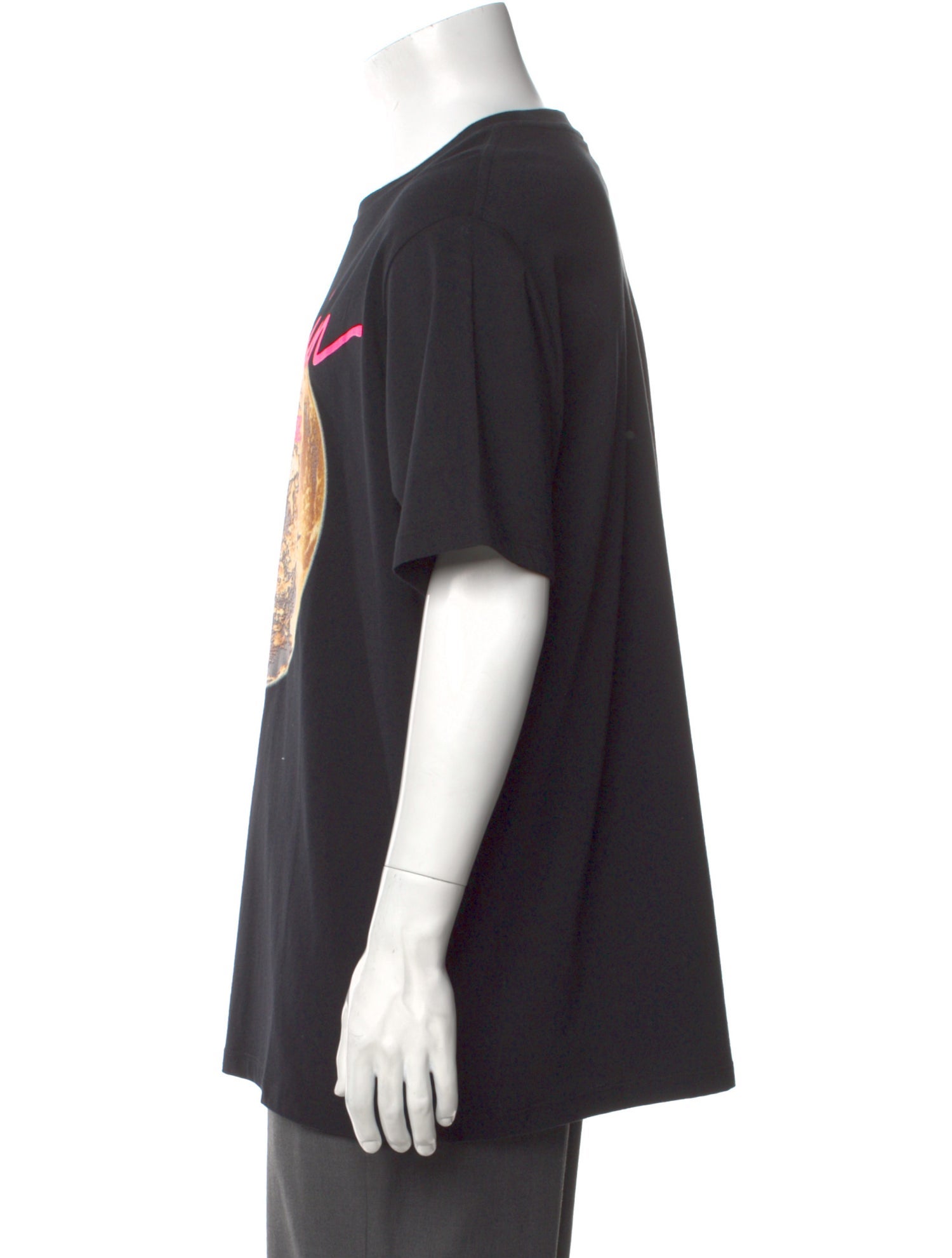 Balmain Graphic Print Crew Neck T-Shirt w/ Tags