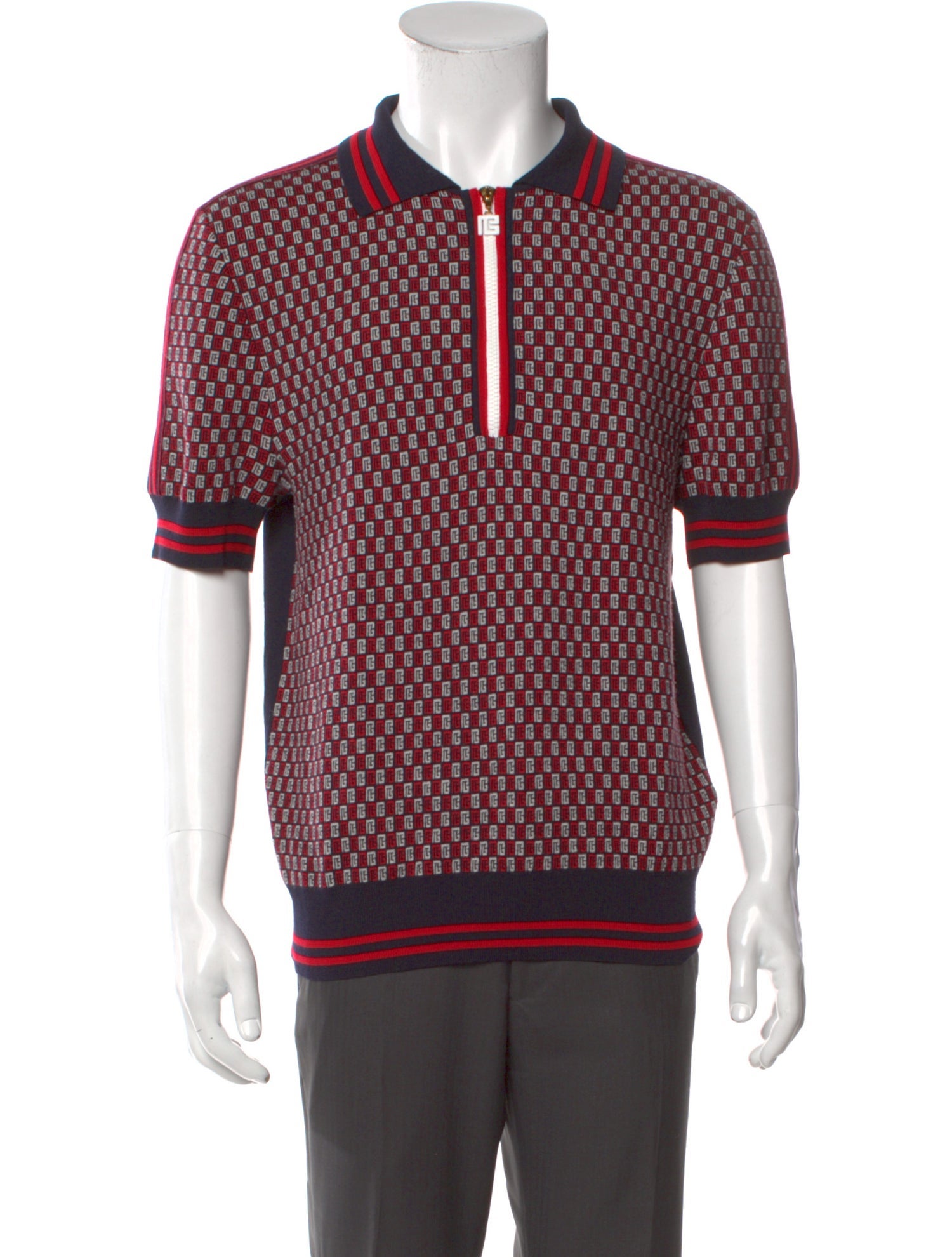 Balmain Wool Printed Shirt