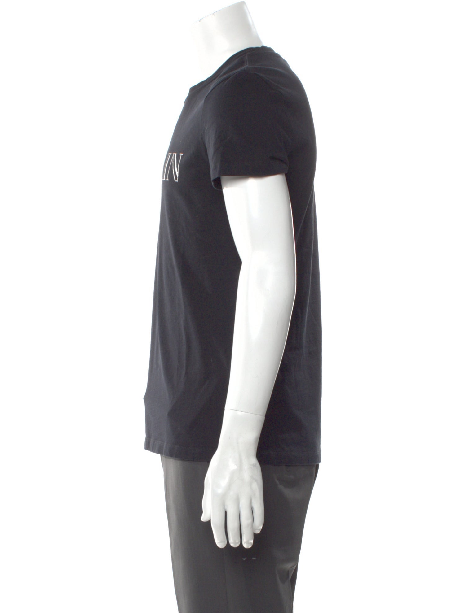 Balmain Graphic Print Crew Neck T-Shirt