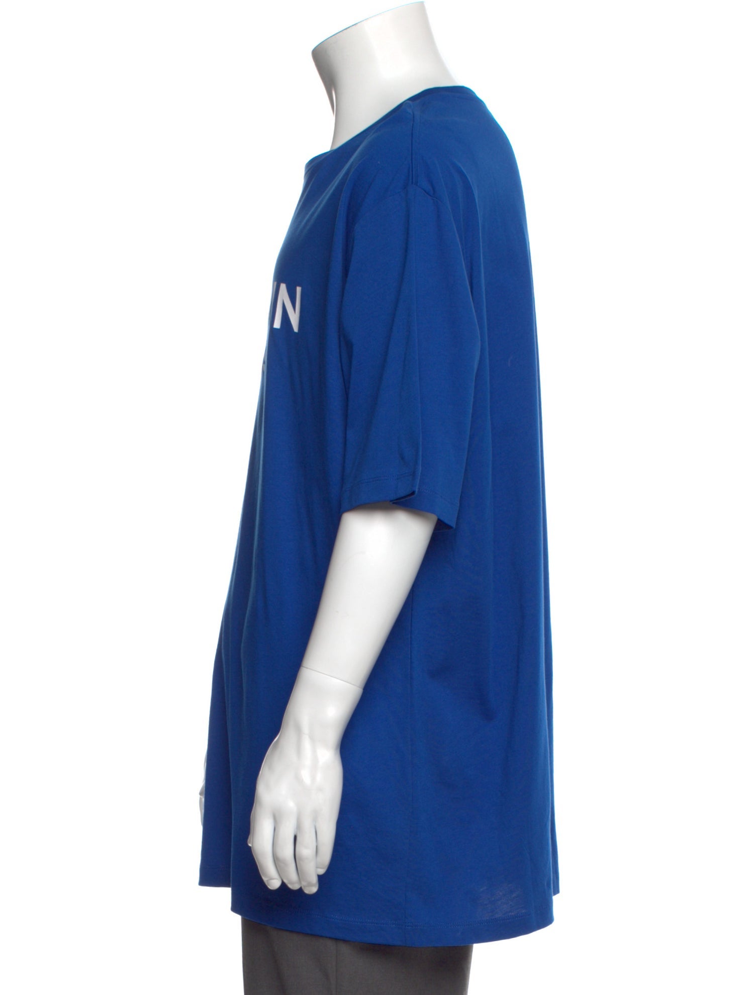 Balmain Graphic Print Crew Neck T-Shirt w/ Tags