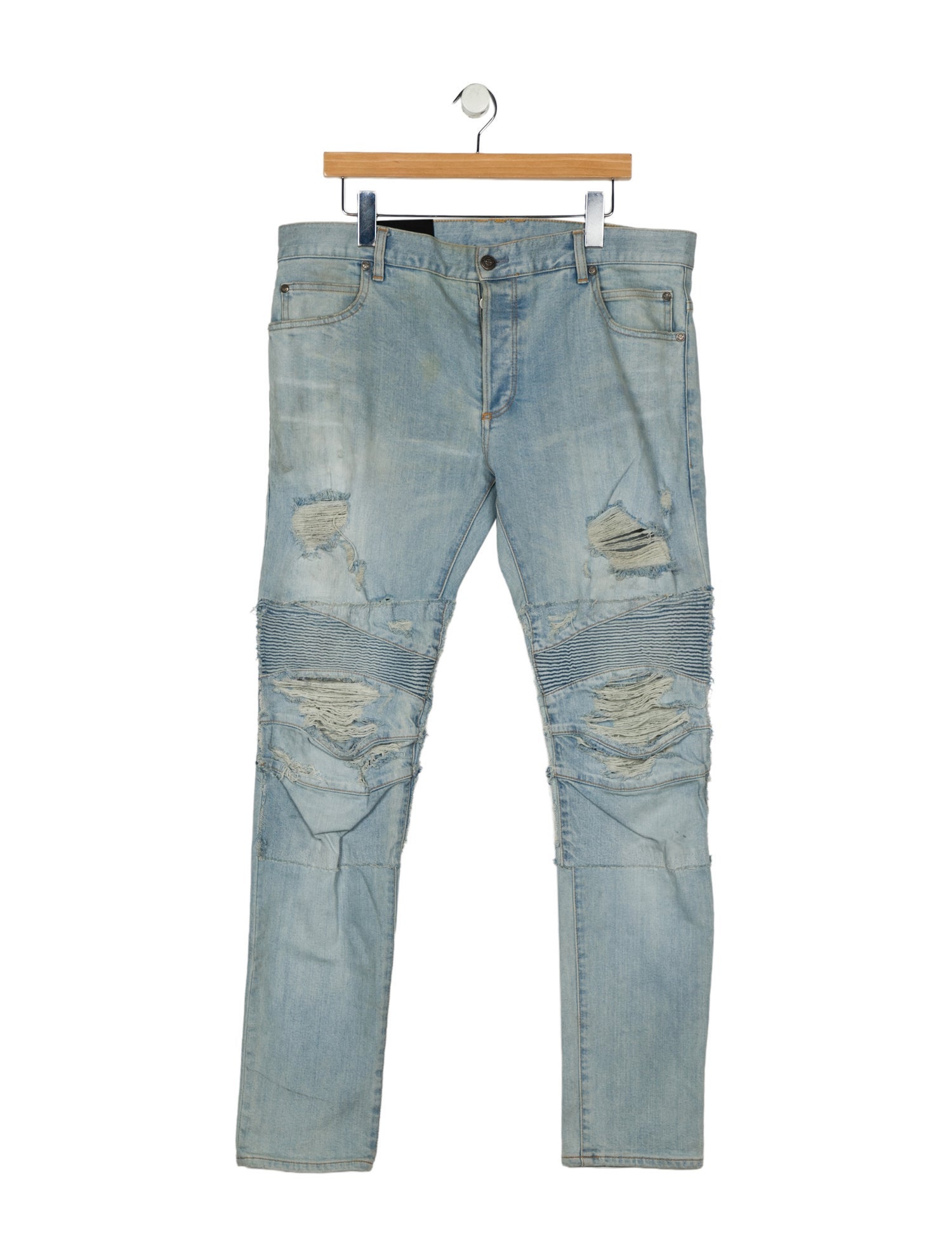 Balmain Moto Jeans