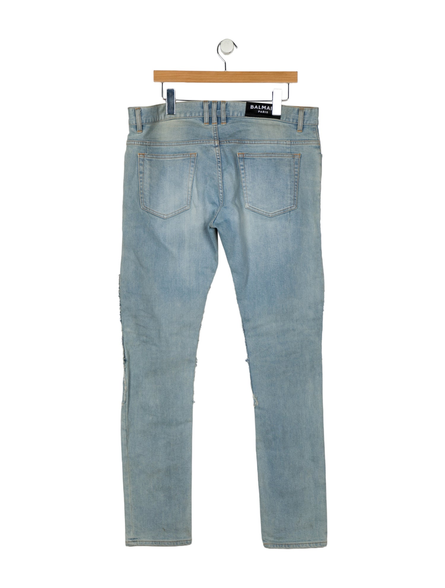 Balmain Moto Jeans