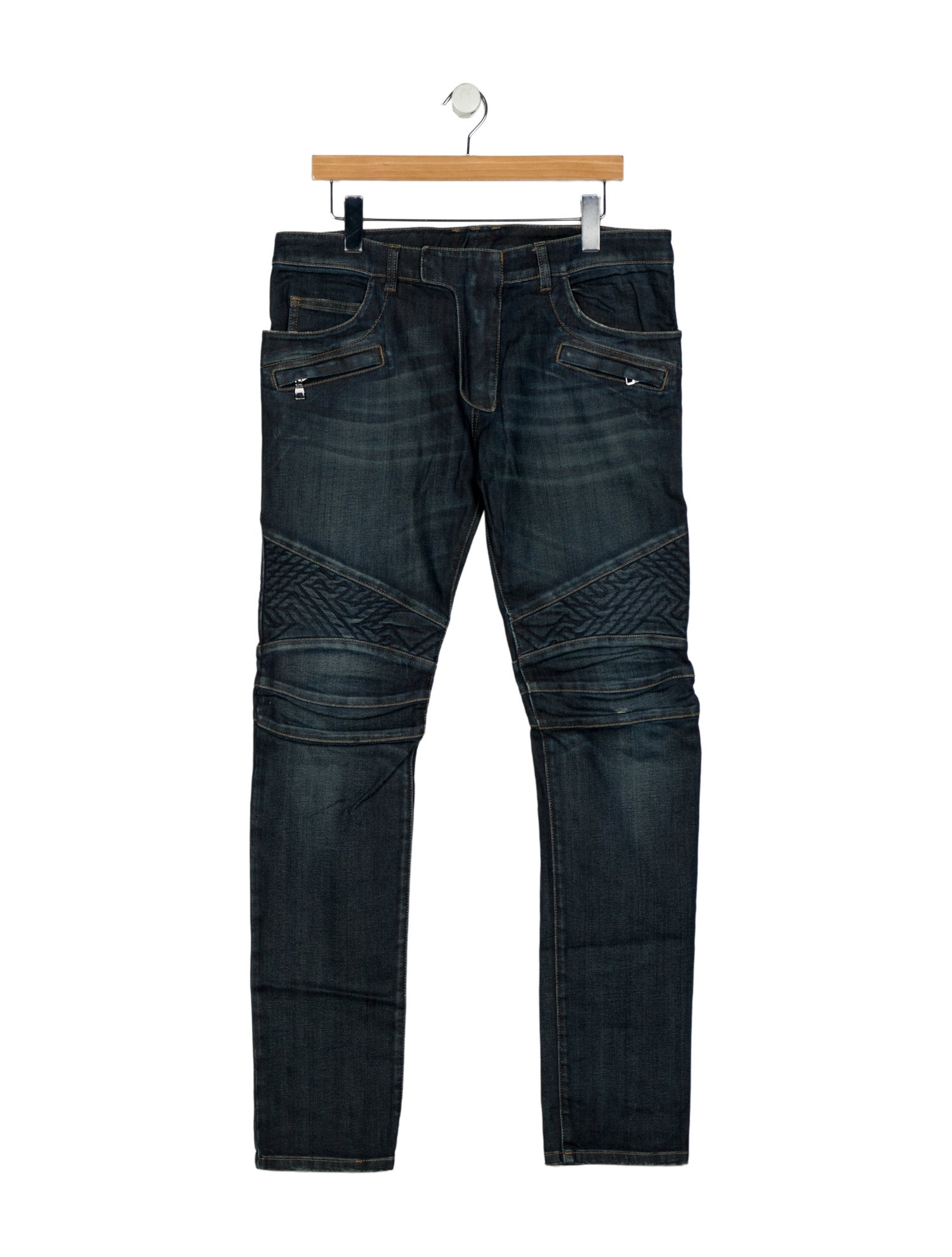 Balmain Moto Jeans