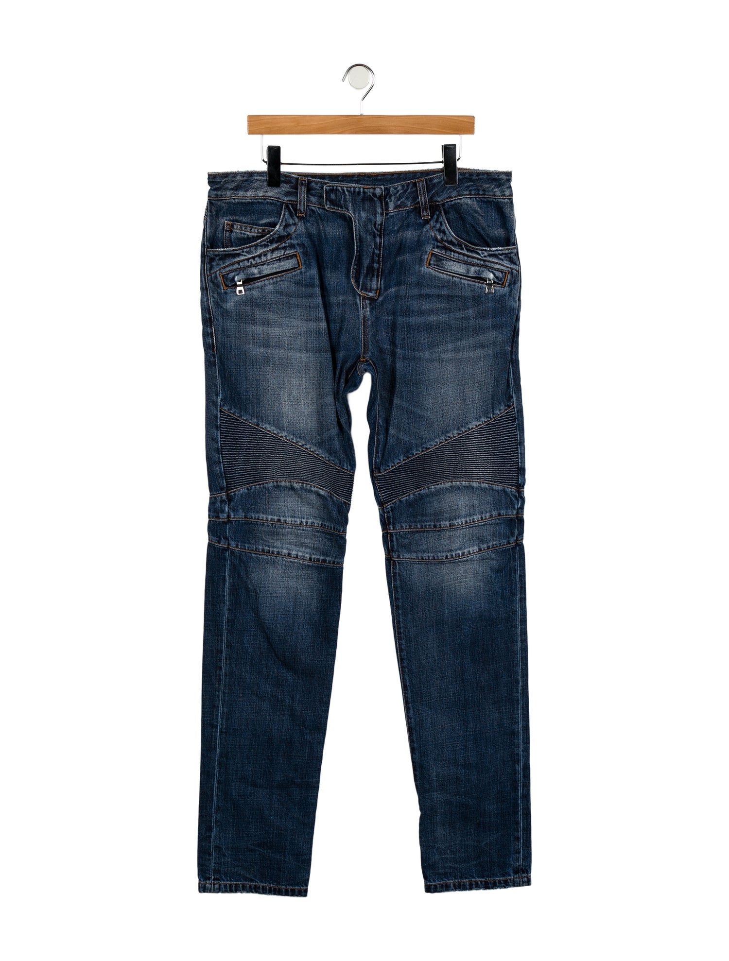 Balmain Moto Jeans