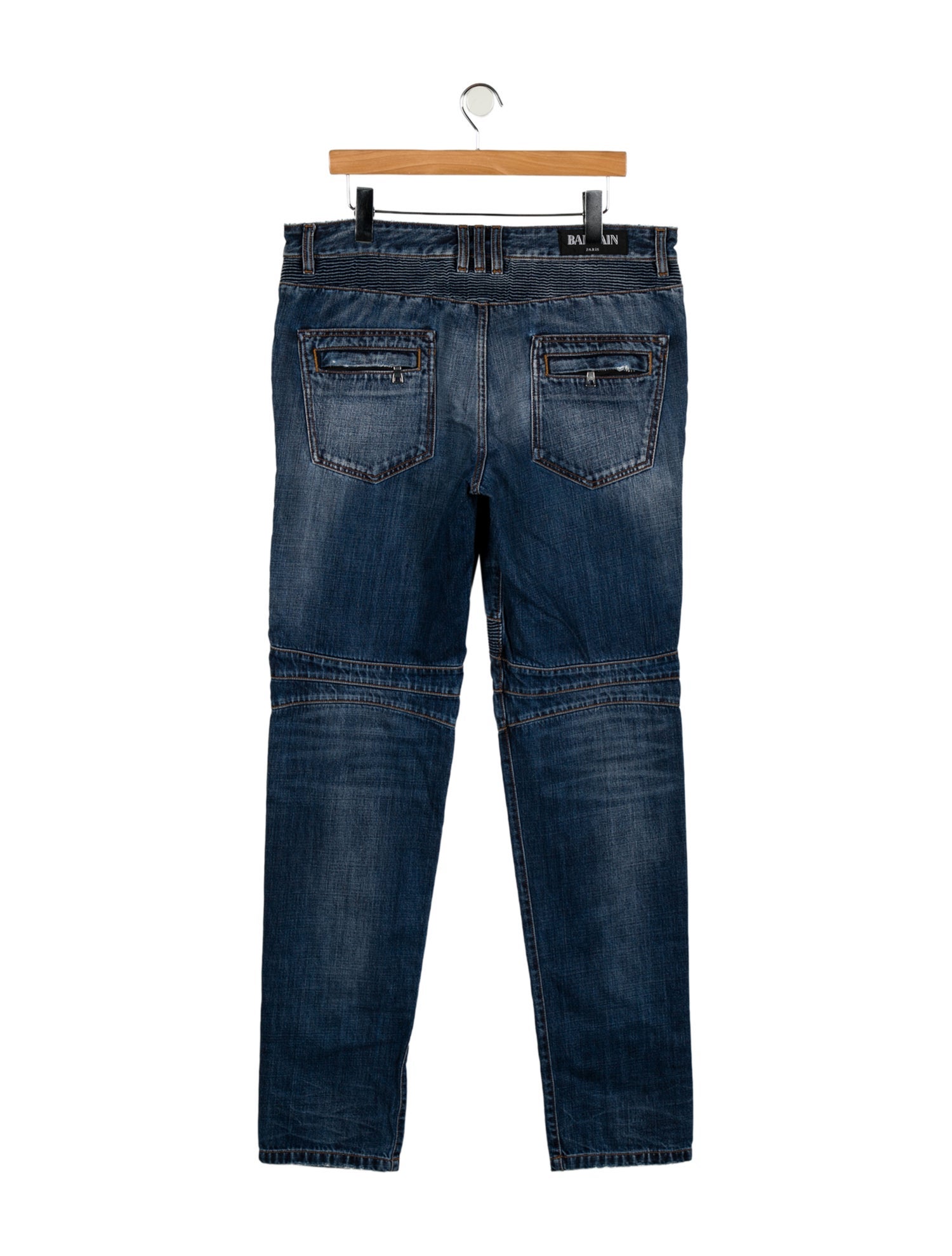 Balmain Moto Jeans