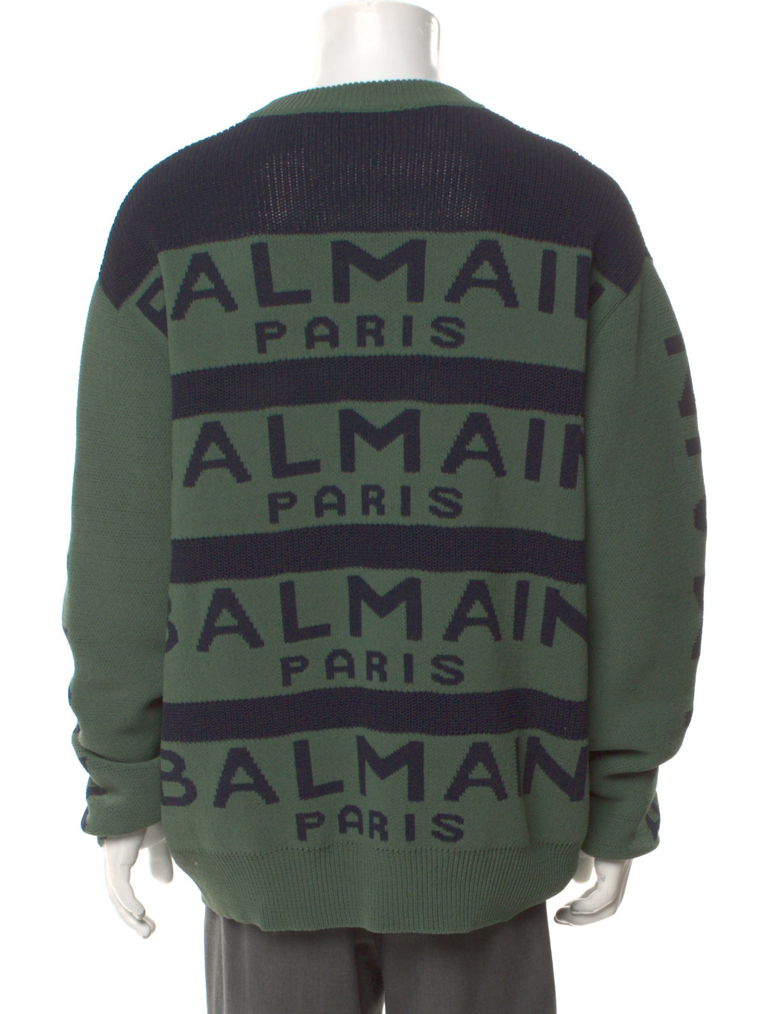 Virgin Wool Printed Pullover