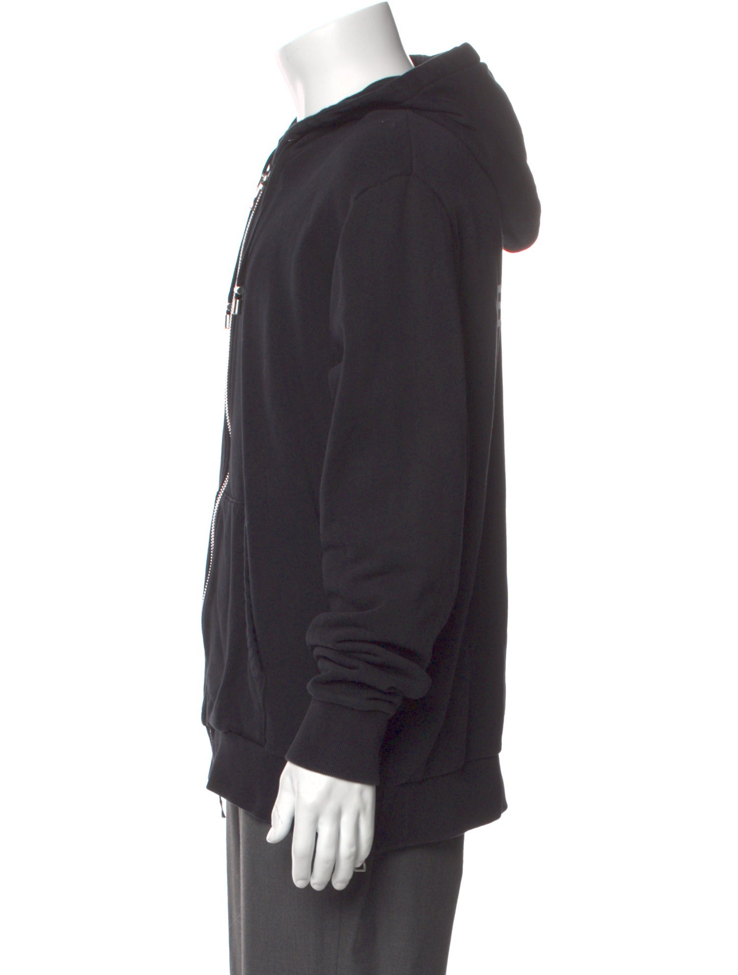 Balmain Crew Neck Long Sleeve Hoodie