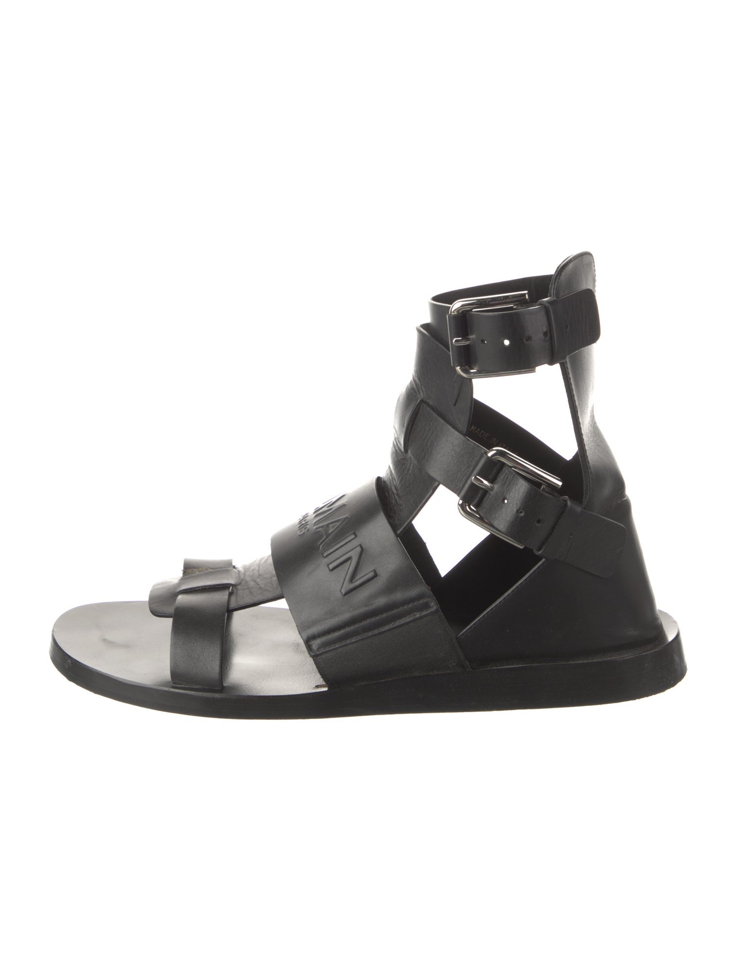 Balmain Leather Sandals