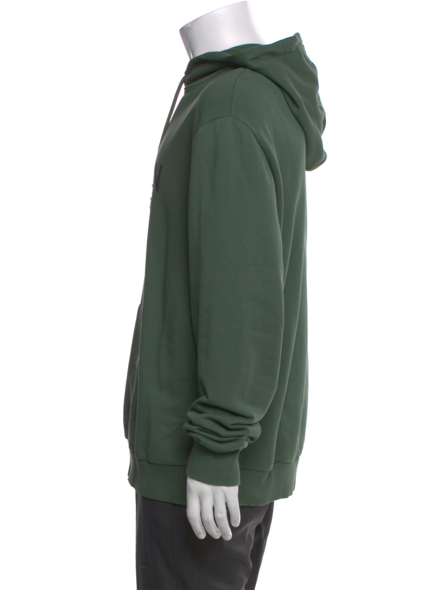 Balmain Graphic Print Crew Neck Hoodie