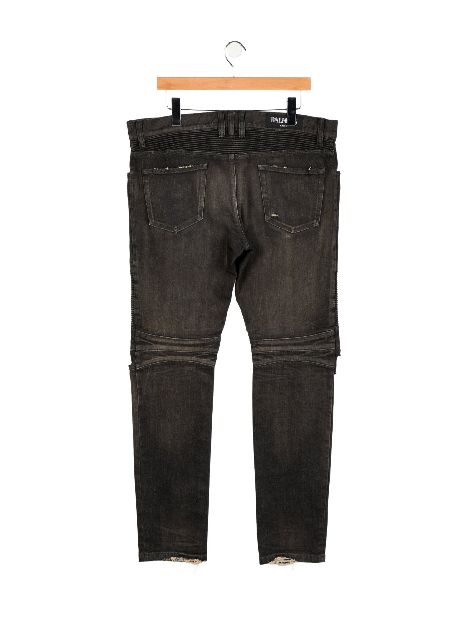 Balmain Moto Jeans