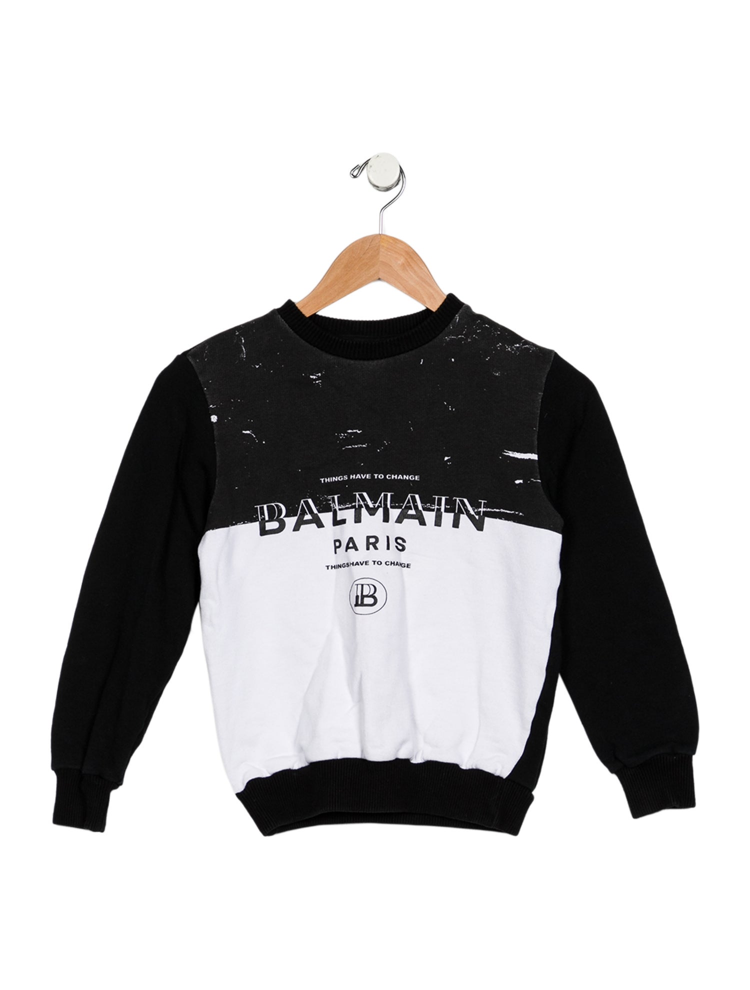 Balmain Boys' Long Sleeve Sweatshirt
