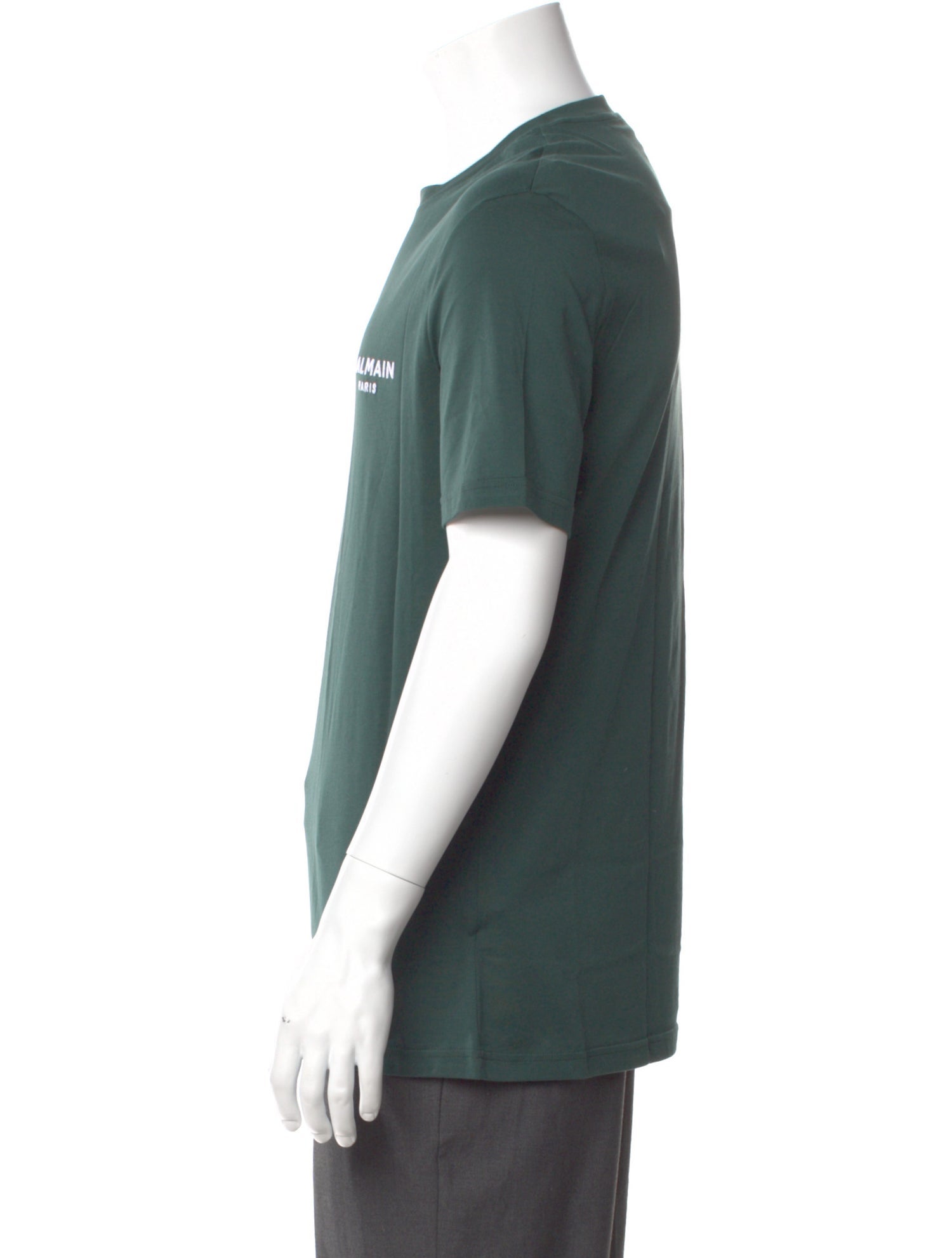 Balmain Graphic Print Crew Neck T-Shirt w/ Tags