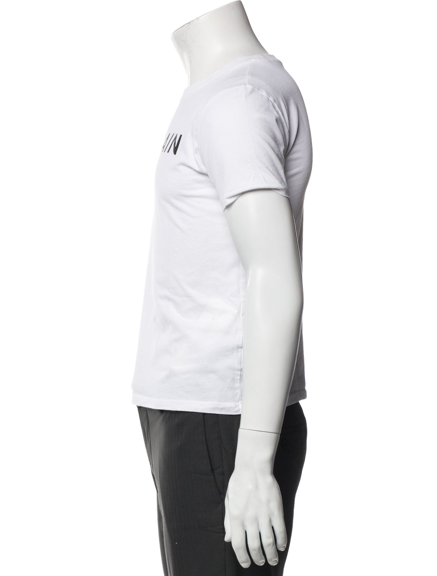 Balmain Graphic Print Crew Neck T-Shirt