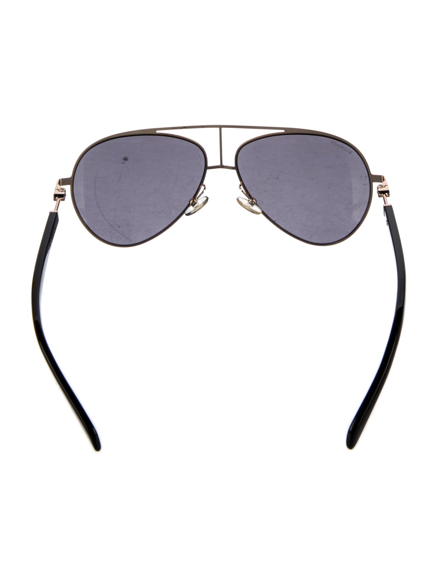 Balmain Aviator Mirrored Sunglasses