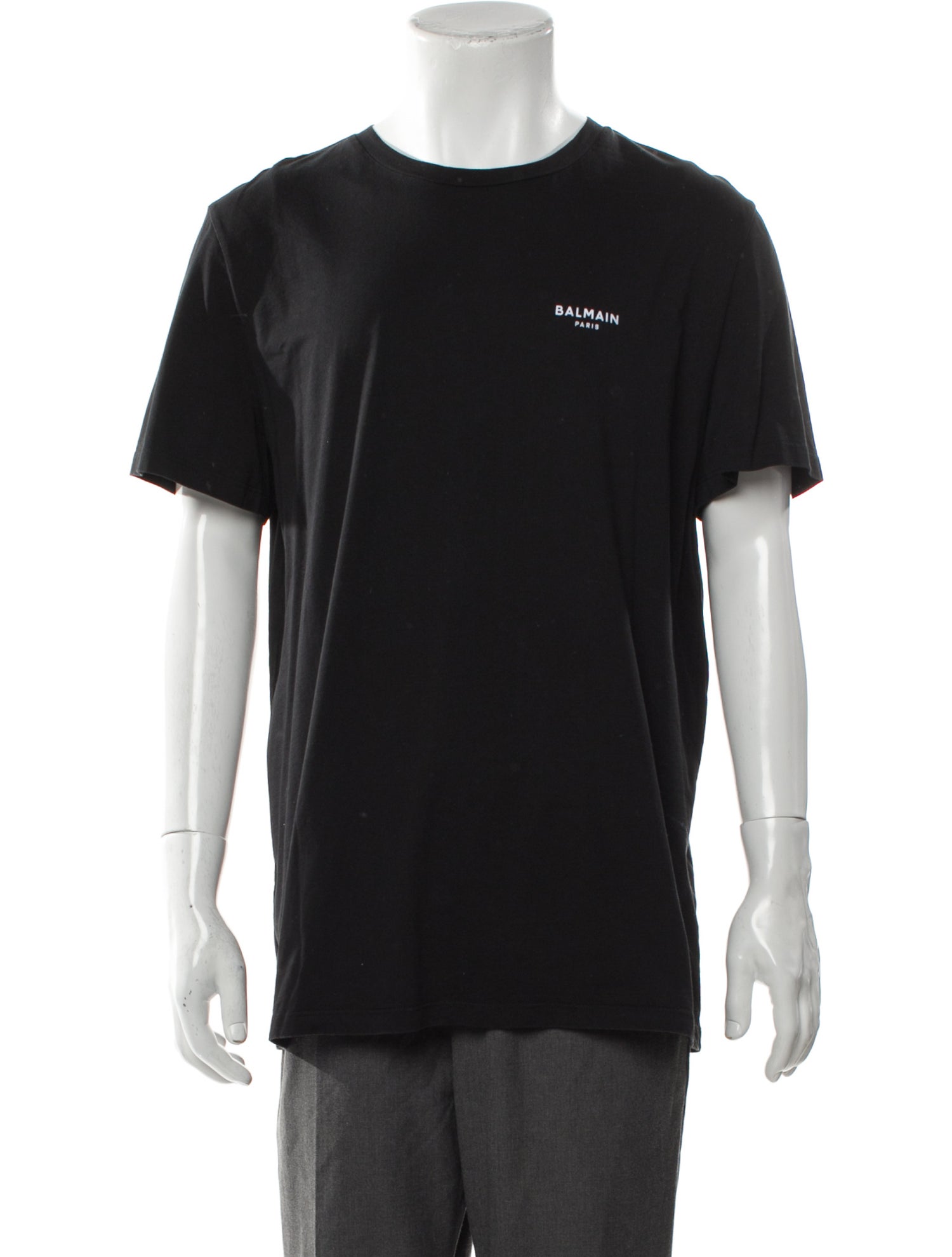 Balmain Graphic Print Crew Neck T-Shirt